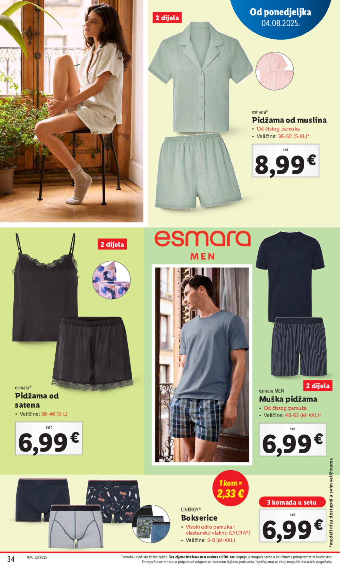 Lidl katalog Super ponuda od ponedjeljka 04.08. - 10.08.2025.