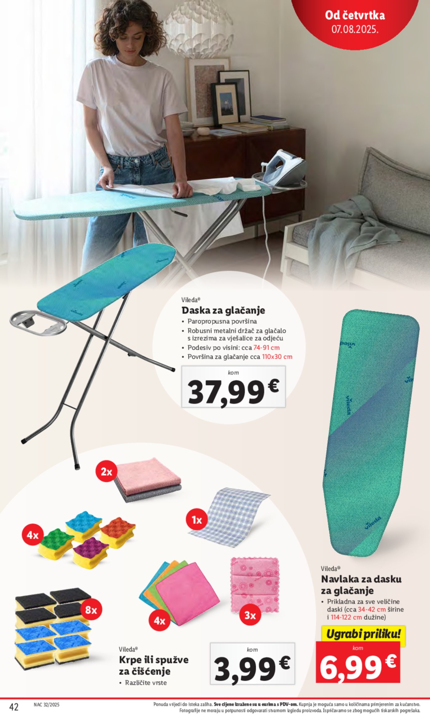 Lidl katalog Super ponuda od ponedjeljka 04.08. - 10.08.2025.