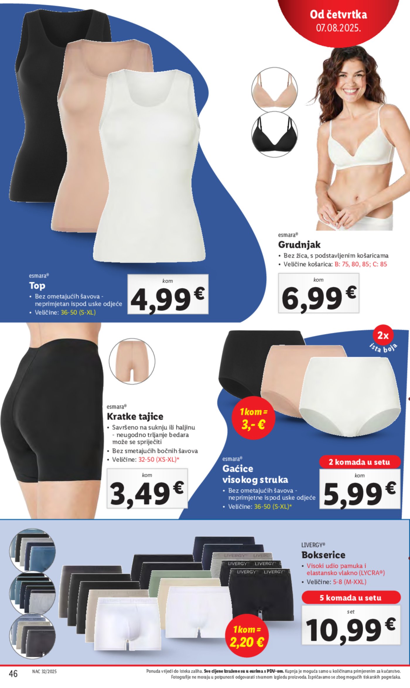 Lidl katalog Super ponuda od ponedjeljka 04.08. - 10.08.2025.