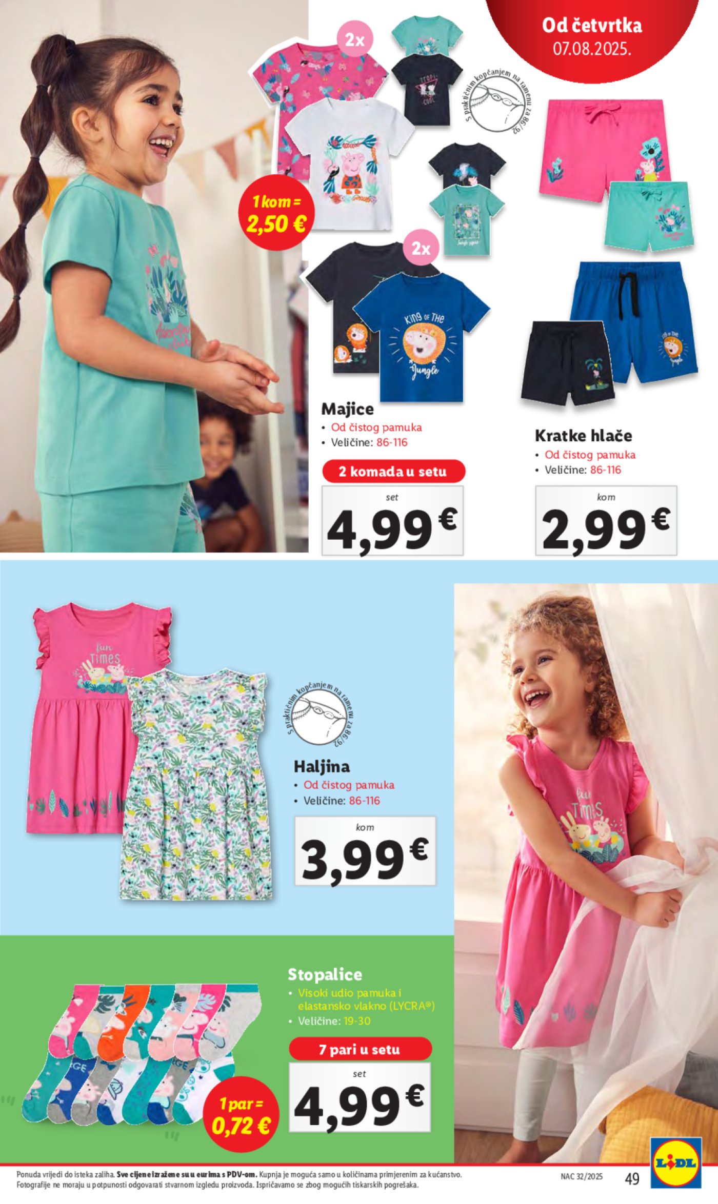 Lidl katalog Super ponuda od ponedjeljka 04.08. - 10.08.2025.