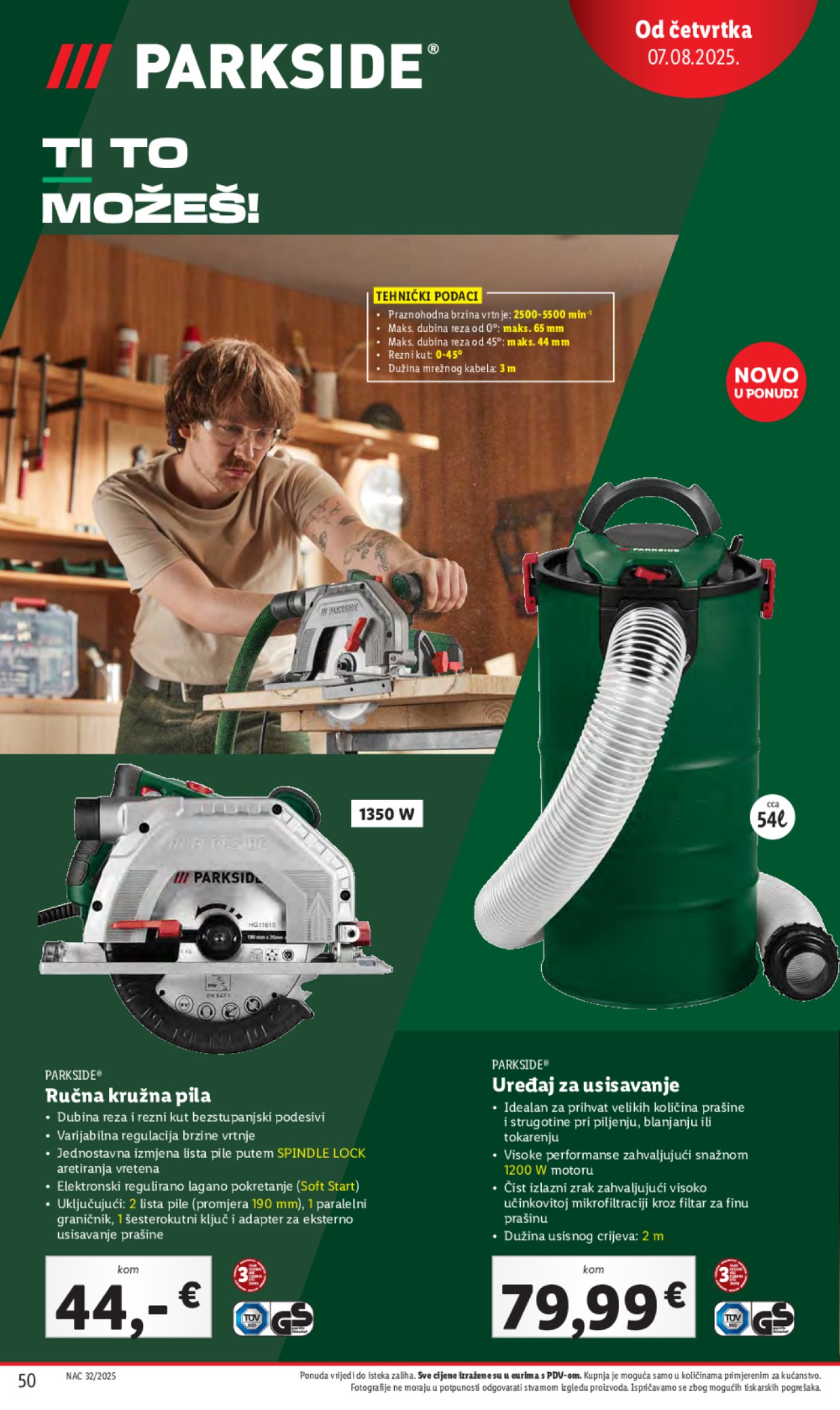 Lidl katalog Super ponuda od ponedjeljka 04.08. - 10.08.2025.