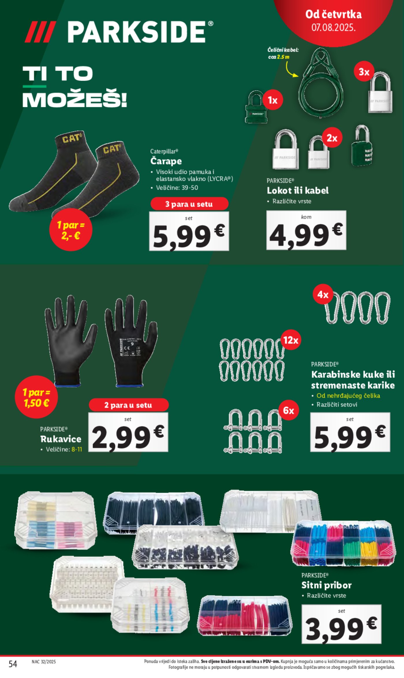 Lidl katalog Super ponuda od ponedjeljka 04.08. - 10.08.2025.