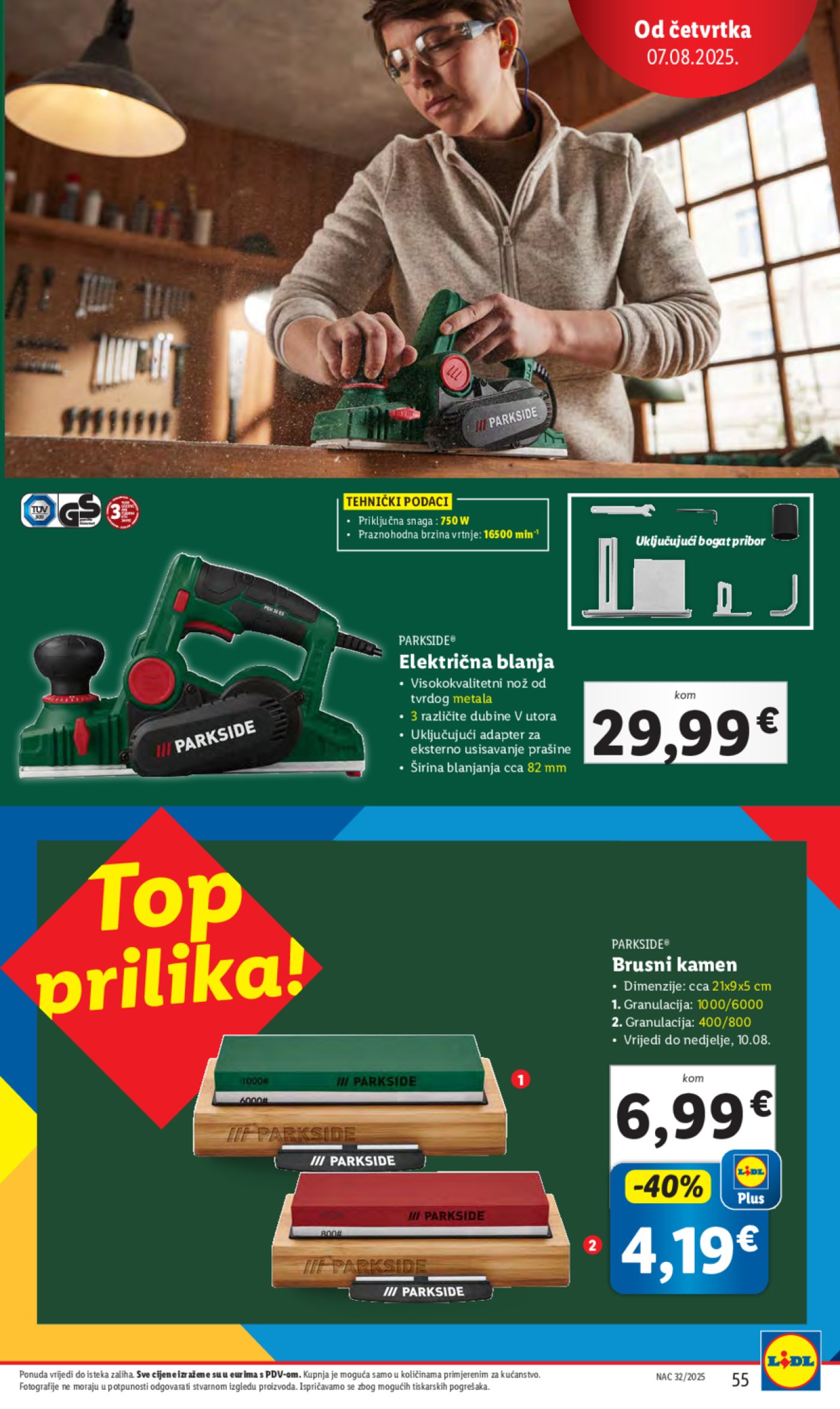 Lidl katalog Super ponuda od ponedjeljka 04.08. - 10.08.2025.