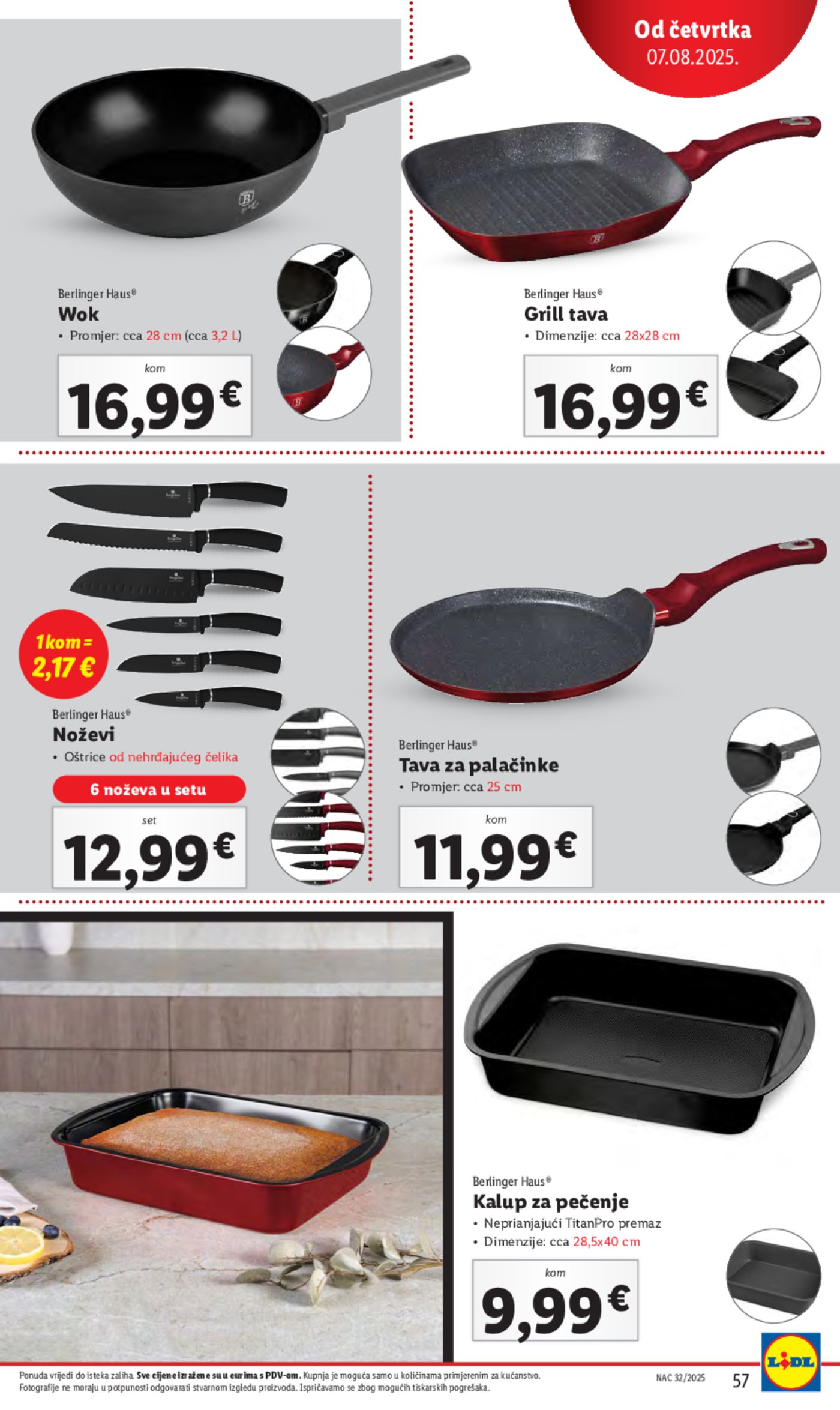 Lidl katalog Super ponuda od ponedjeljka 04.08. - 10.08.2025.
