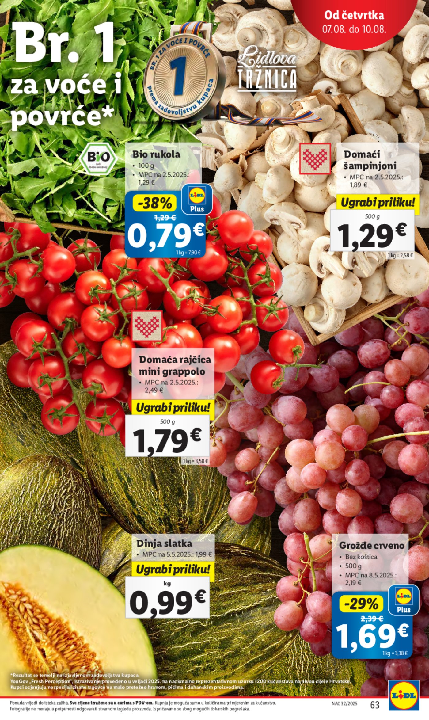 Lidl katalog Super ponuda od ponedjeljka 04.08. - 10.08.2025.