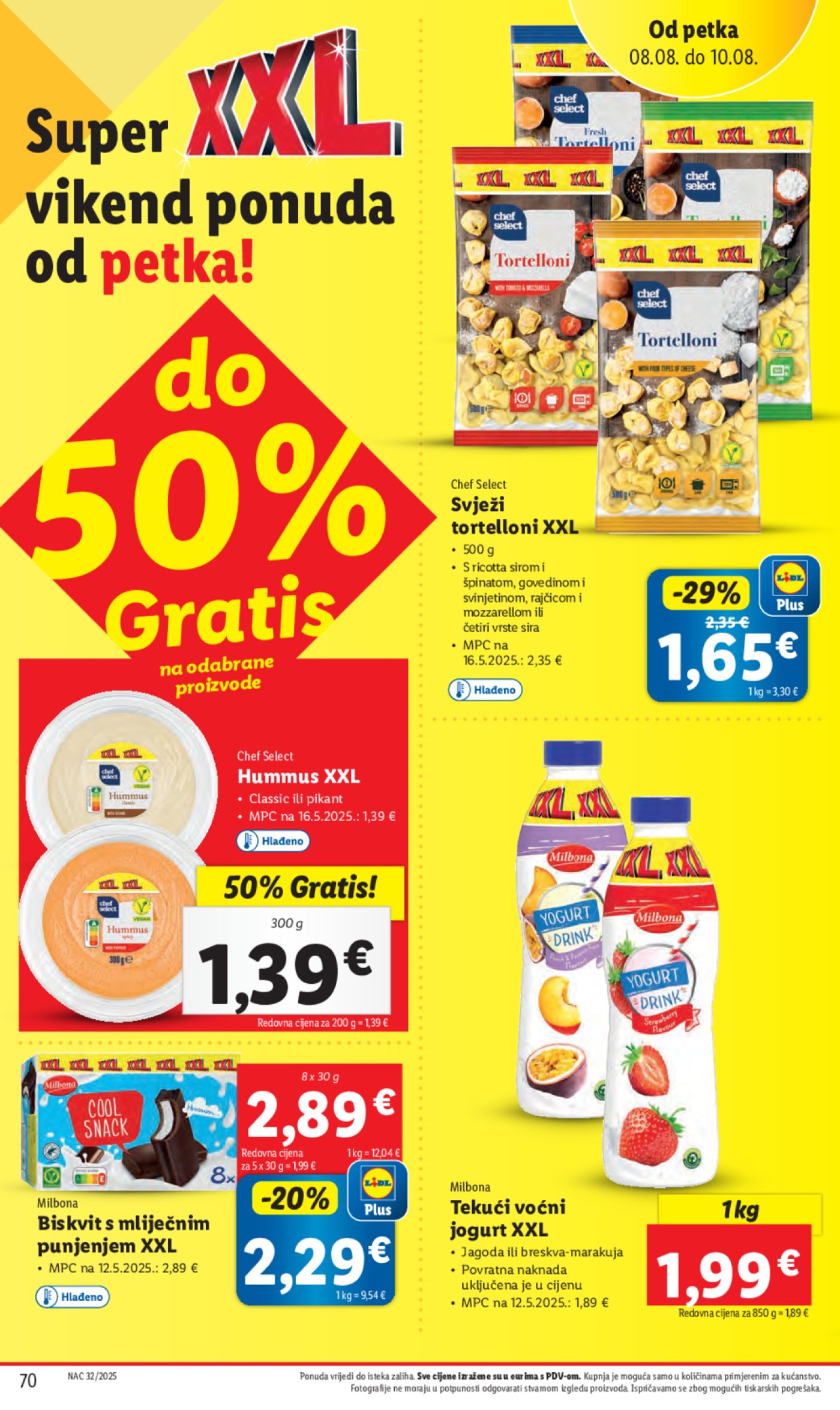 Lidl katalog Super ponuda od ponedjeljka 04.08. - 10.08.2025.