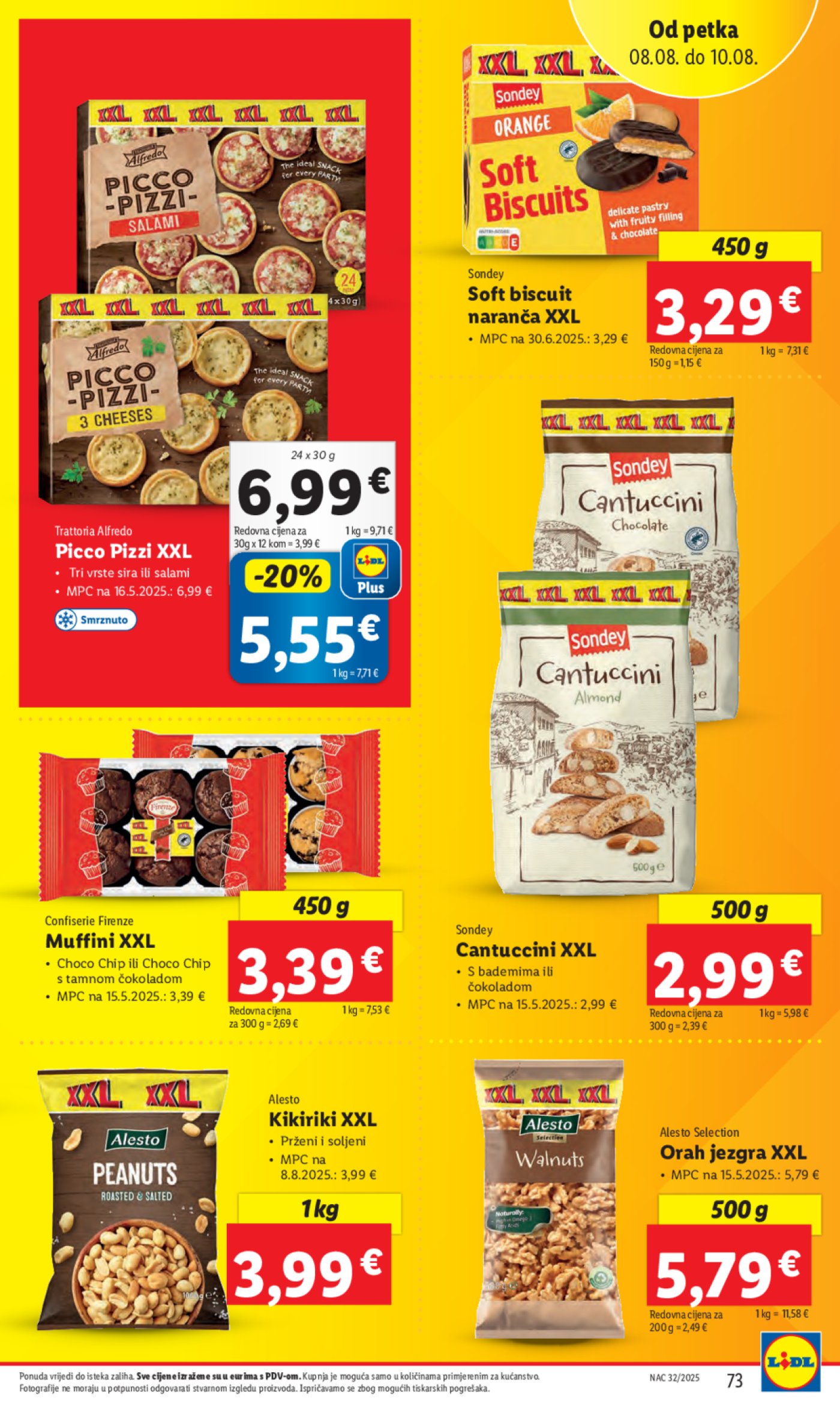 Lidl katalog Super ponuda od ponedjeljka 04.08. - 10.08.2025.