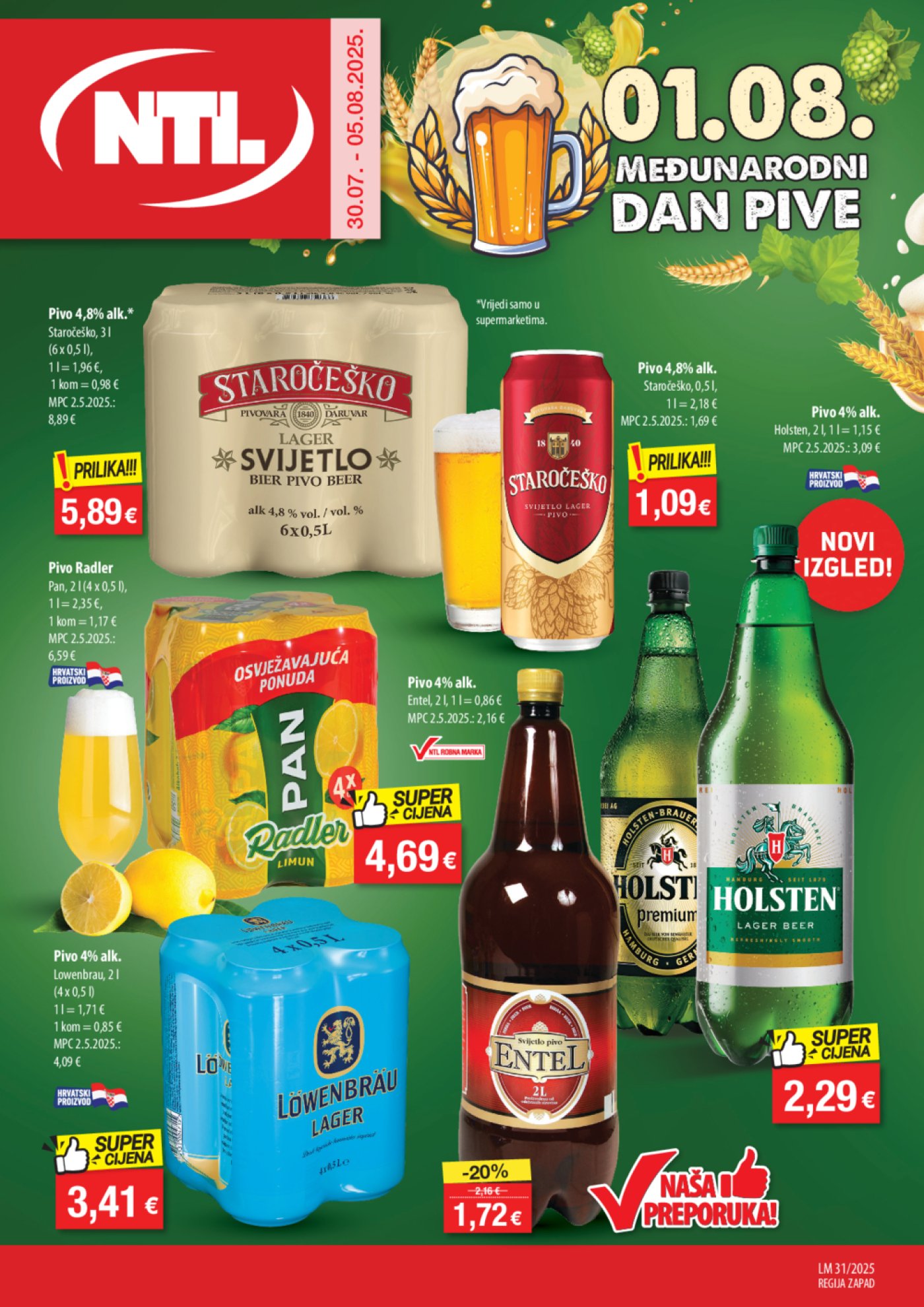 NTL katalog Akcija 30.07.-05.08.2025. Zapad