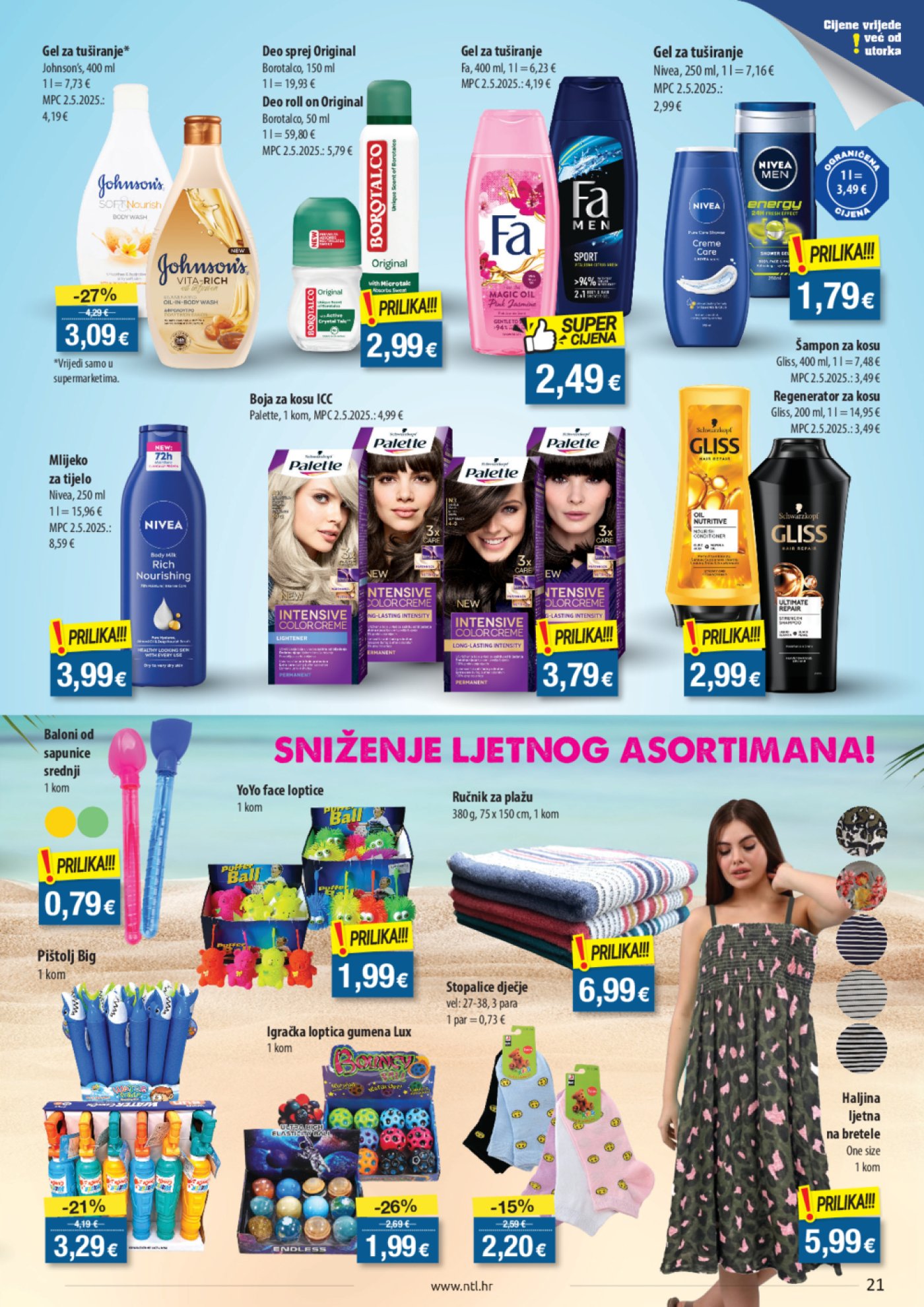 NTL katalog Akcija 30.07.-05.08.2025. Zapad