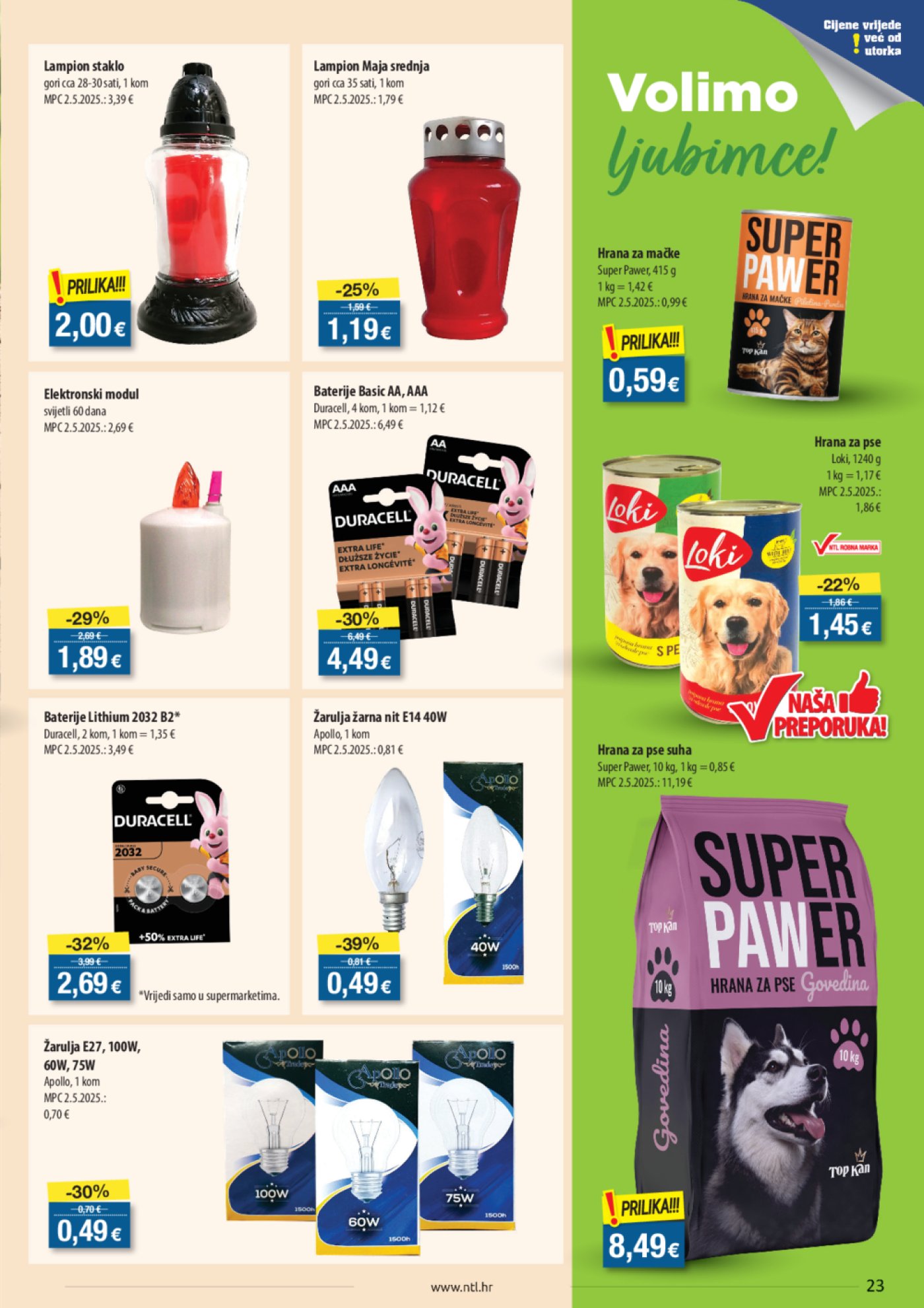 NTL katalog Akcija 30.07.-05.08.2025. Zapad