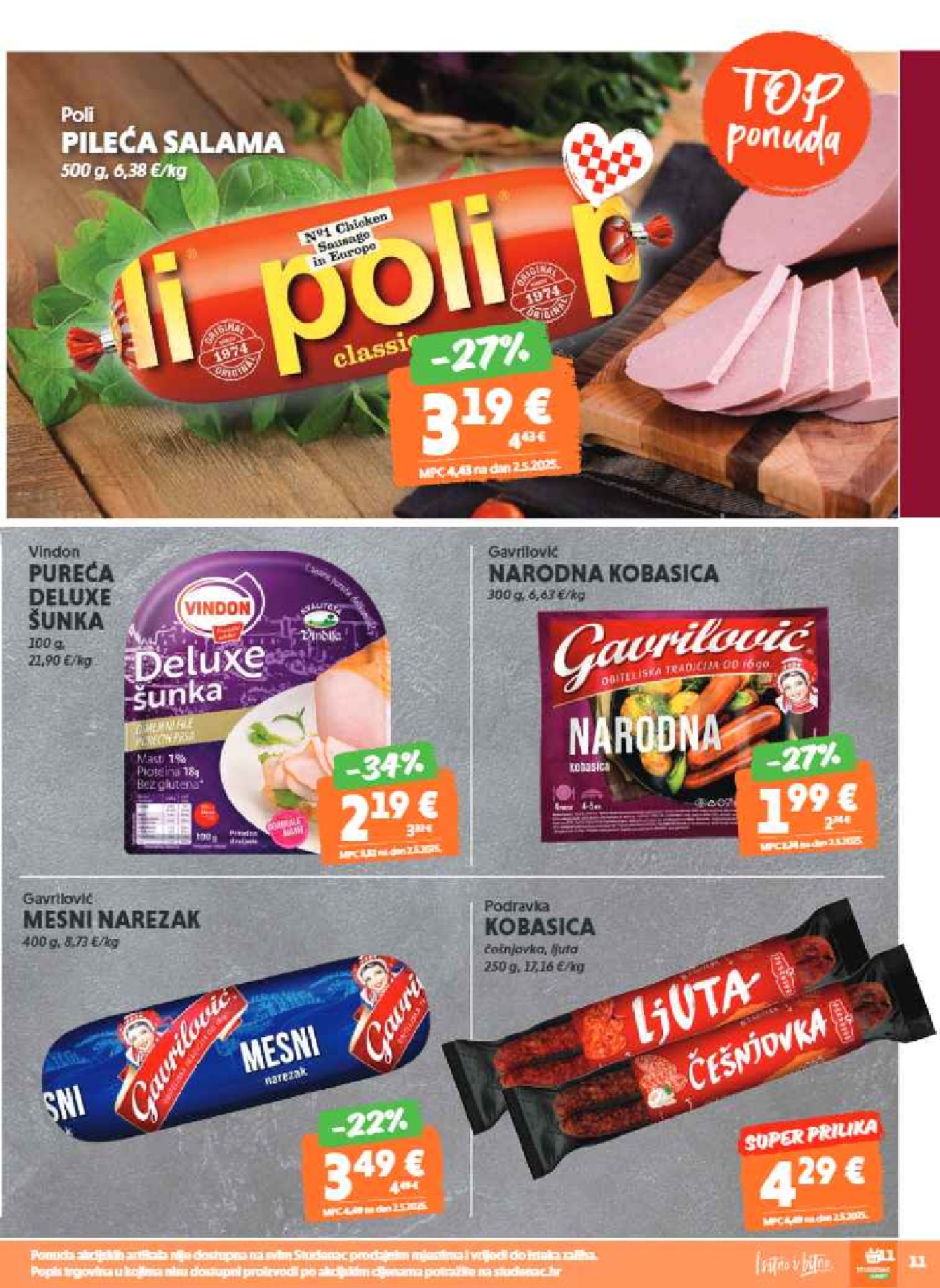 Studenac katalog Akcija 30.07. - 12.08.2025.