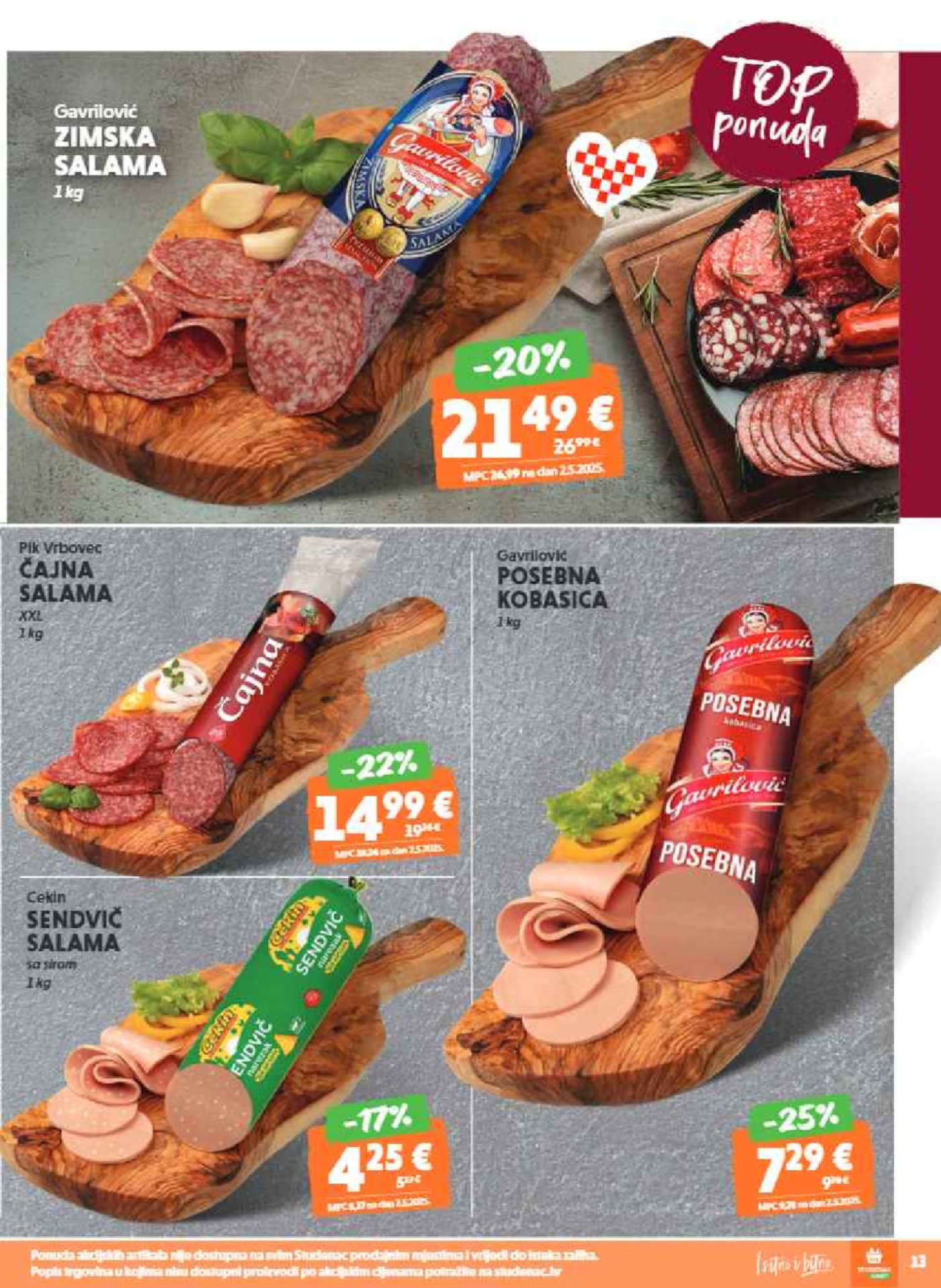 Studenac katalog Akcija 30.07. - 12.08.2025.