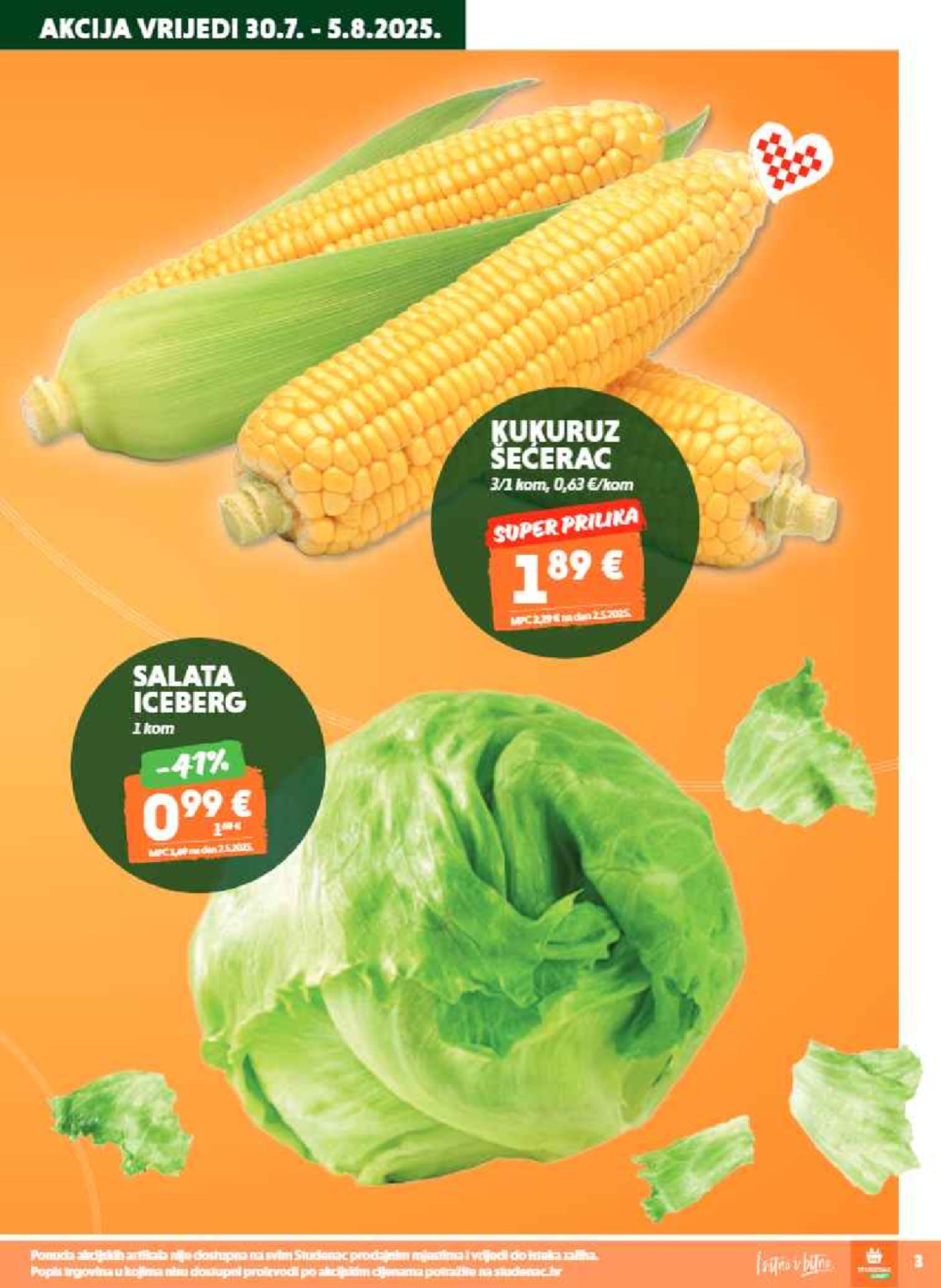 Studenac katalog Akcija 30.07. - 12.08.2025.