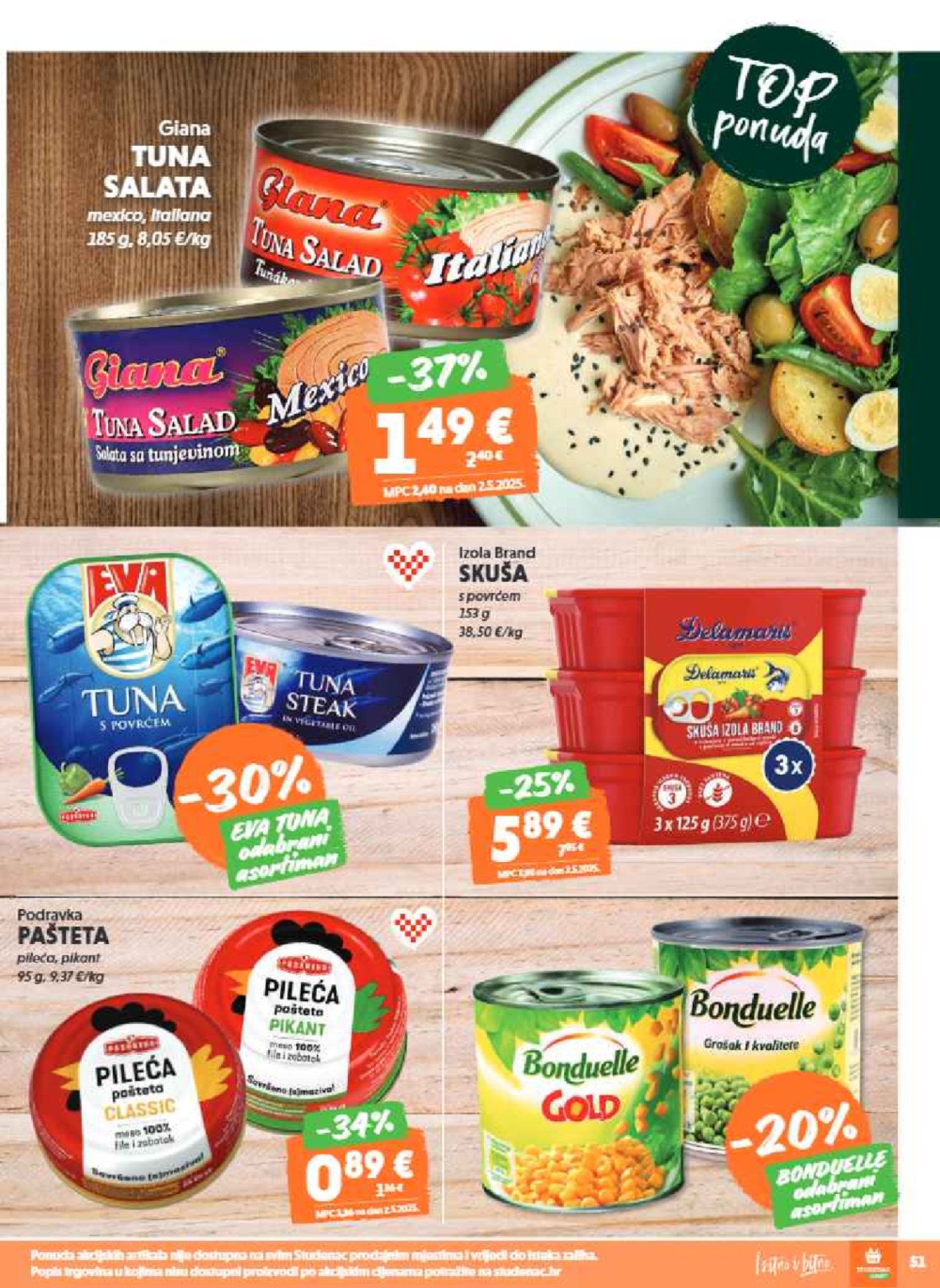 Studenac katalog Akcija 30.07. - 12.08.2025.