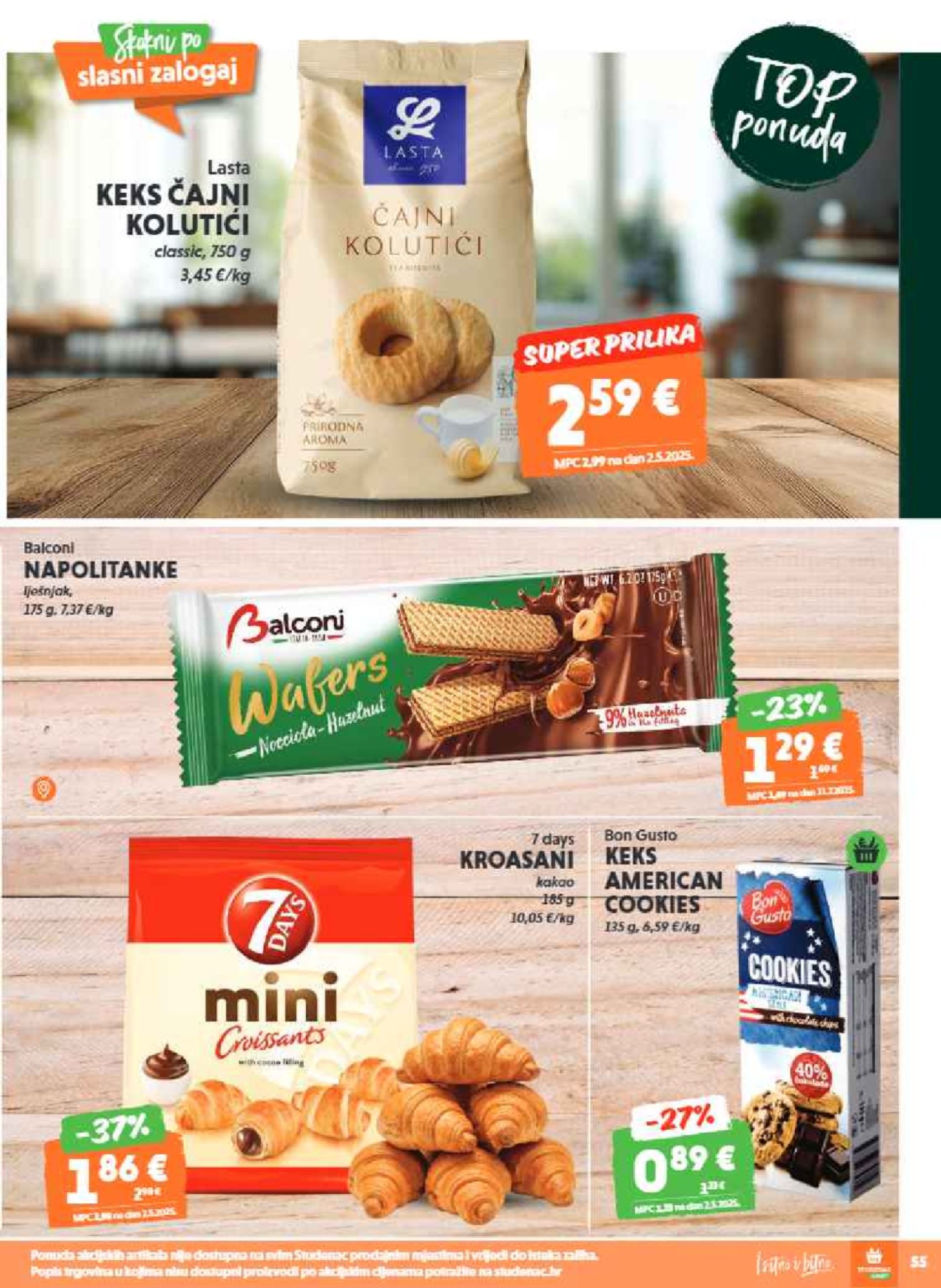 Studenac katalog Akcija 30.07. - 12.08.2025.