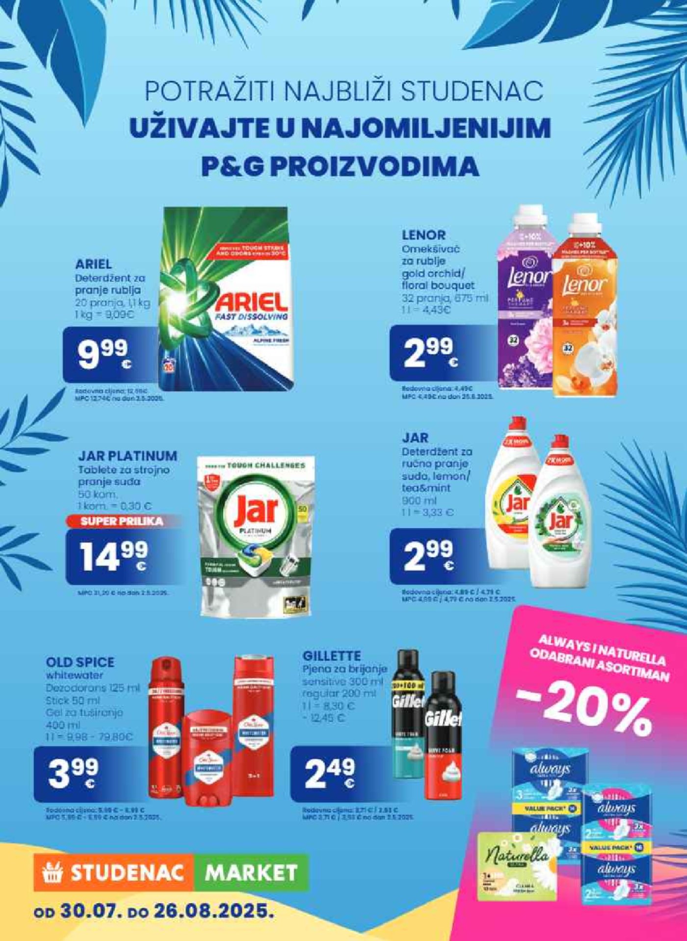 Studenac katalog Akcija 30.07. - 12.08.2025.