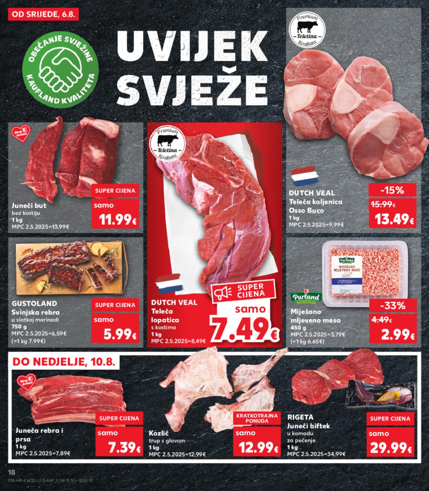 Kaufland katalog Akcija 06.08.-12.08.2025. Odabrane poslovnice