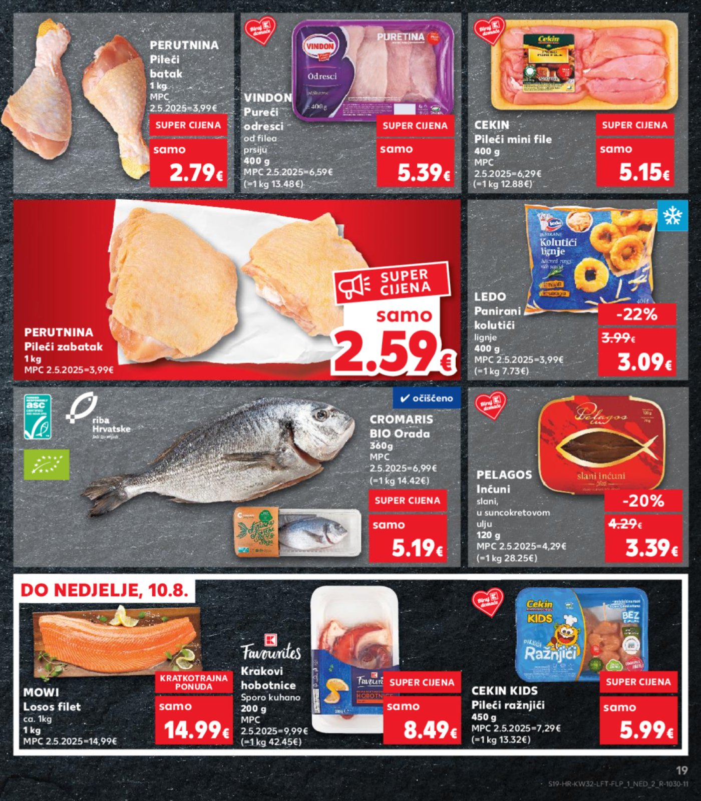 Kaufland katalog Akcija 06.08.-12.08.2025. Odabrane poslovnice