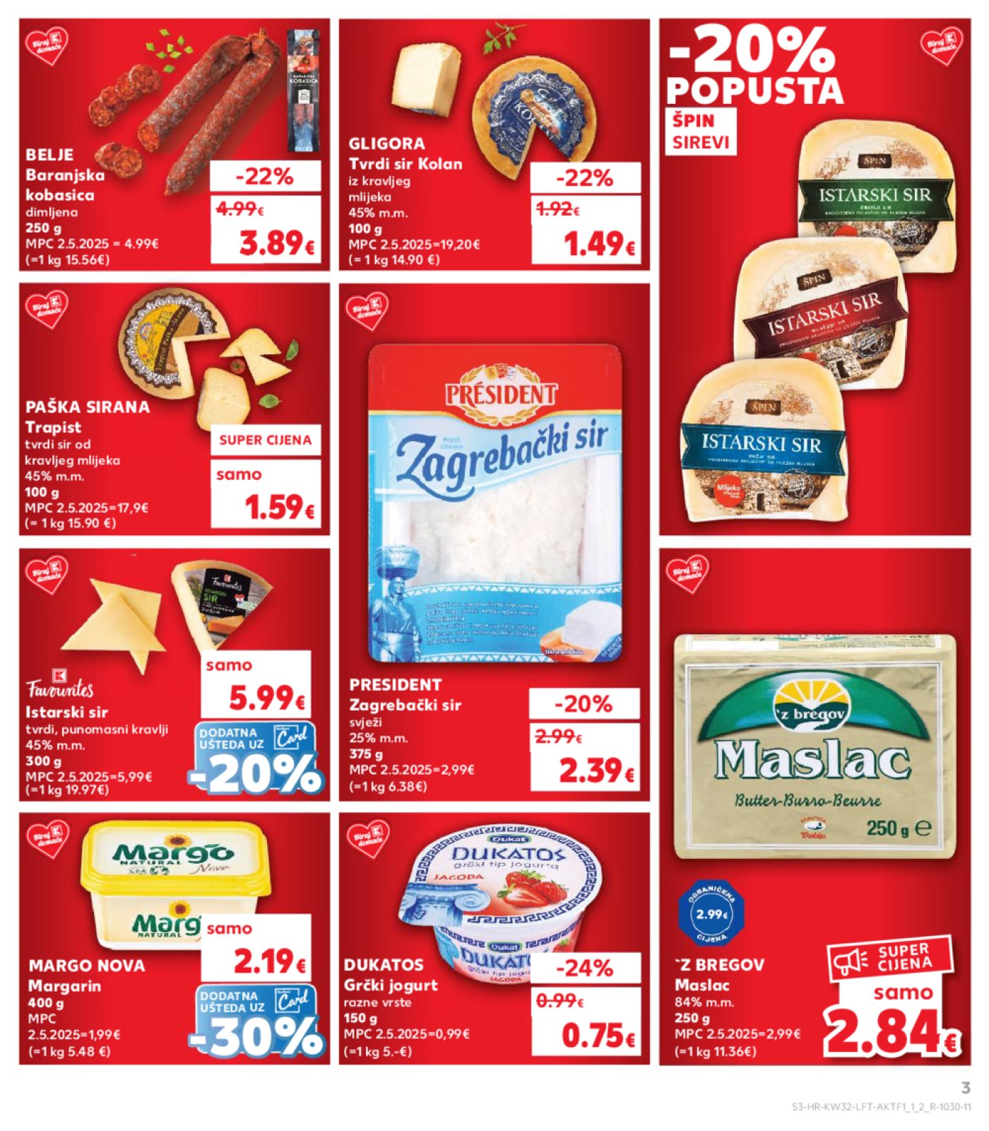 Kaufland katalog Akcija 06.08.-12.08.2025. Odabrane poslovnice