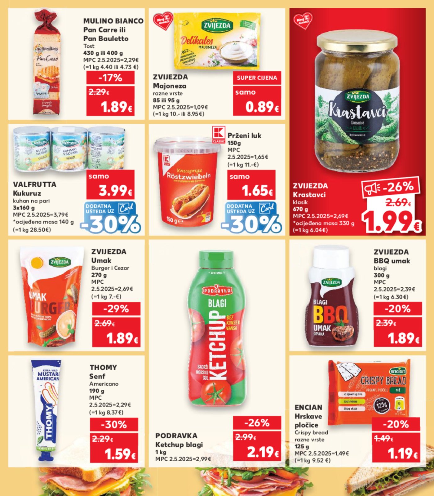 Kaufland katalog Akcija 06.08.-12.08.2025. Odabrane poslovnice