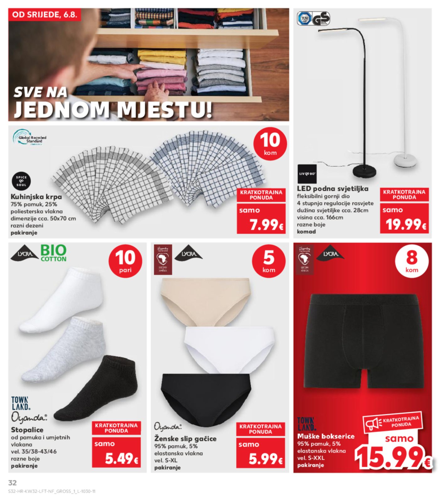 Kaufland katalog Akcija 06.08.-12.08.2025. Odabrane poslovnice