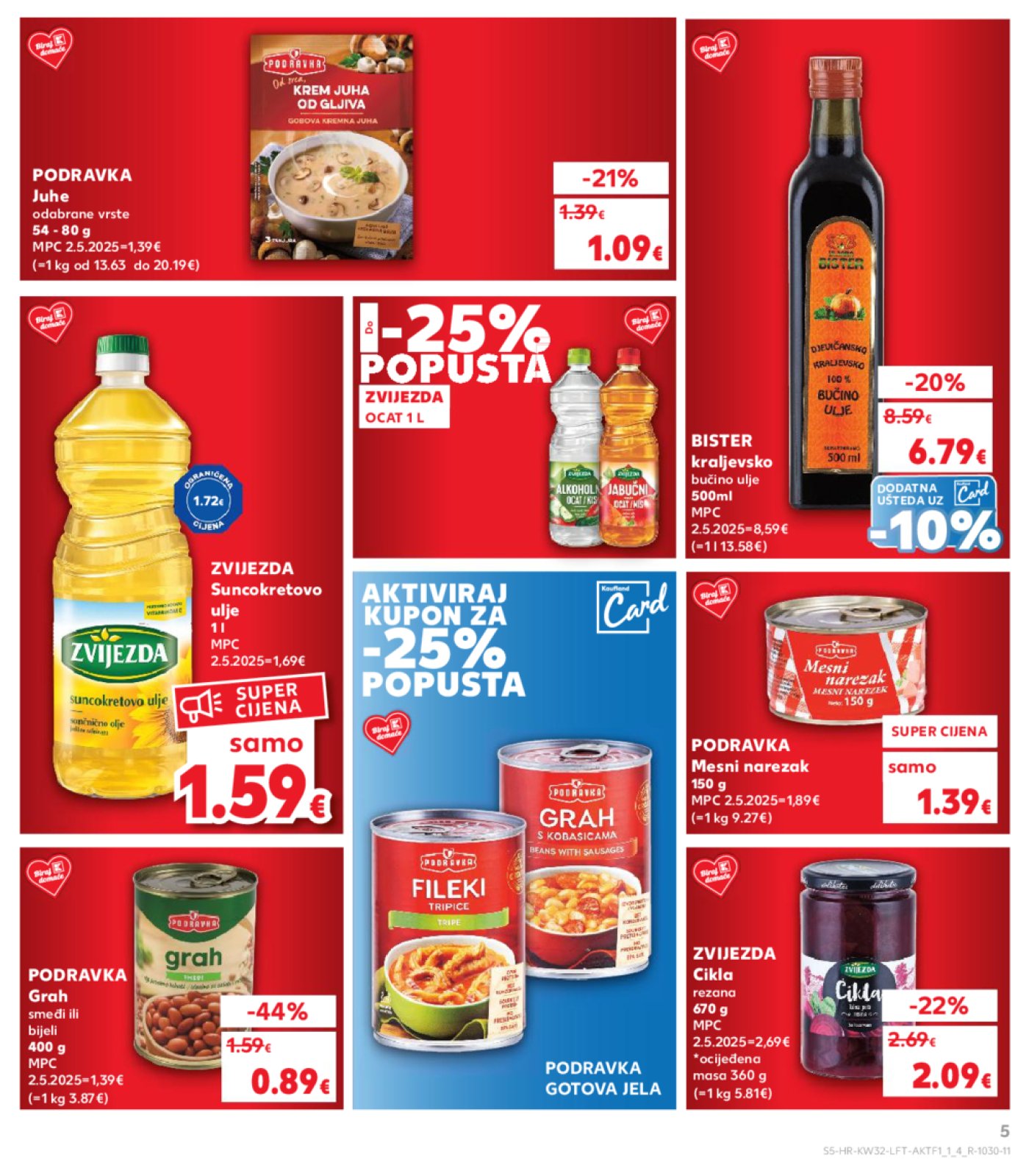 Kaufland katalog Akcija 06.08.-12.08.2025. Odabrane poslovnice