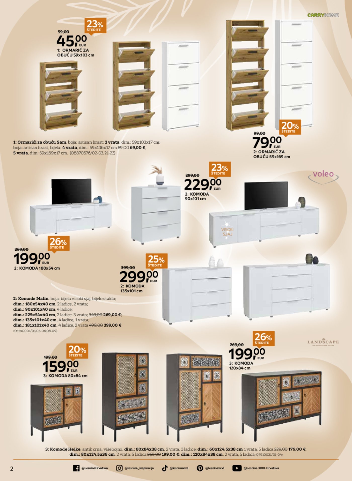 Lesnina katalog Interijer 01.08.-28.08.2025.