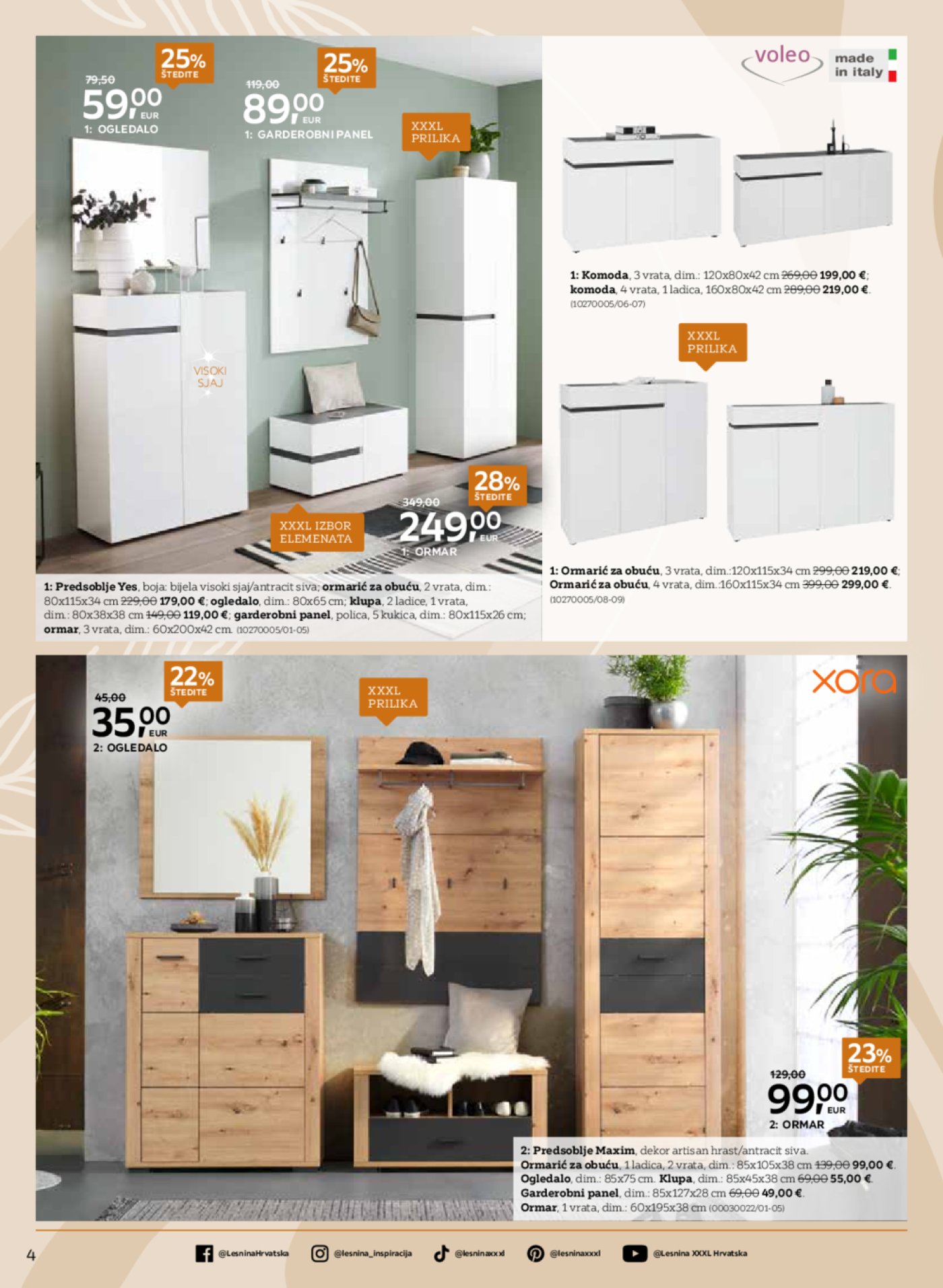 Lesnina katalog Interijer 01.08.-28.08.2025.