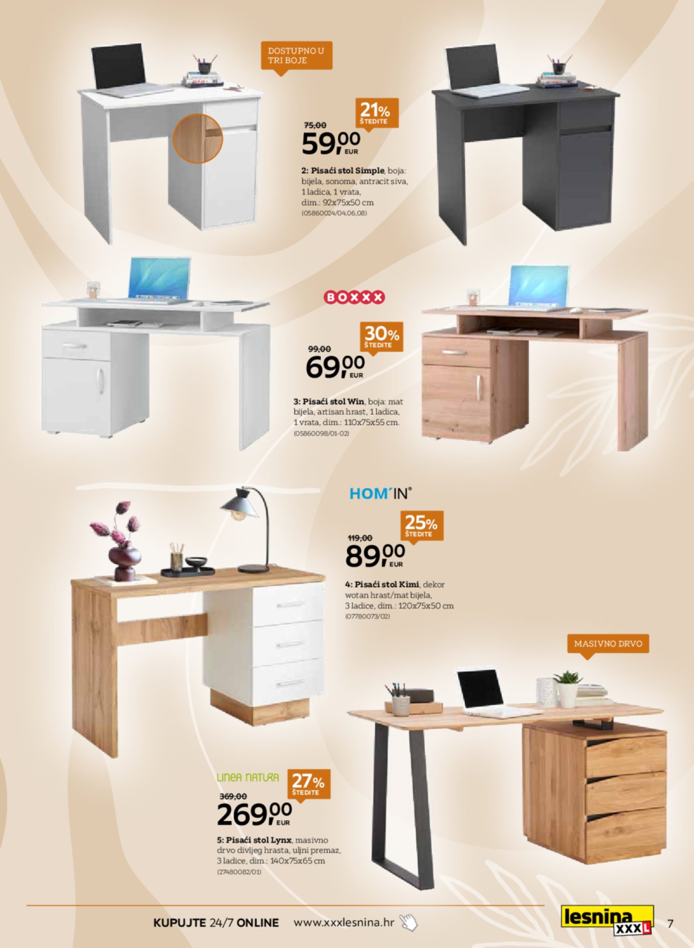 Lesnina katalog Interijer 01.08.-28.08.2025.