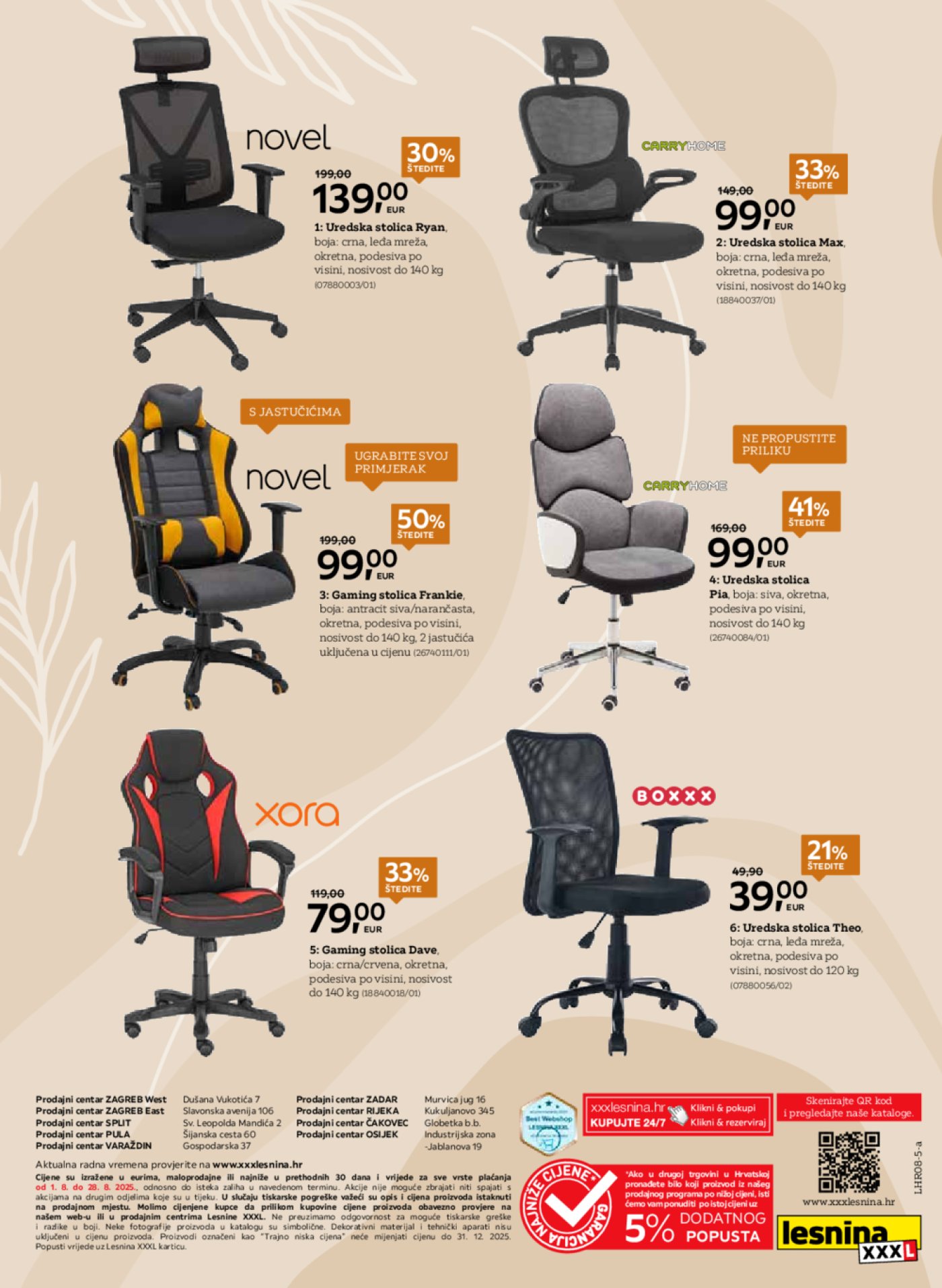 Lesnina katalog Interijer 01.08.-28.08.2025.