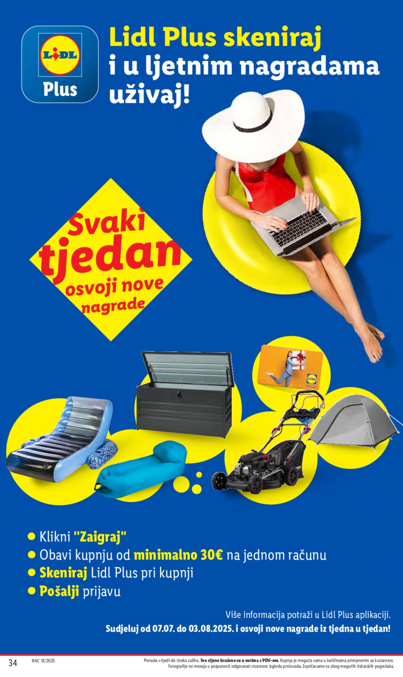 Lidl katalog Super ponuda od četvrtka 31.07. - 03.08.2025.