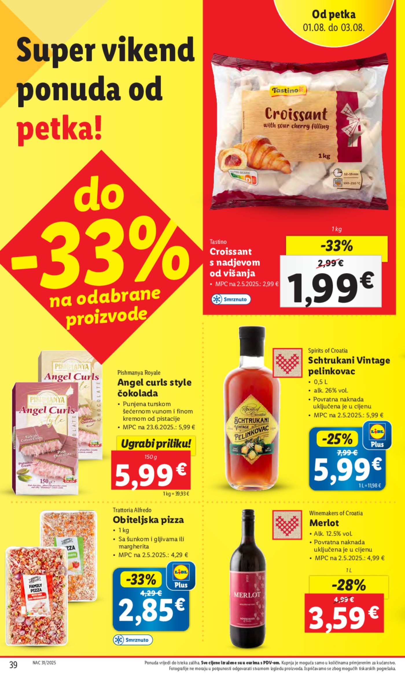 Lidl katalog Super ponuda od četvrtka 31.07. - 03.08.2025.