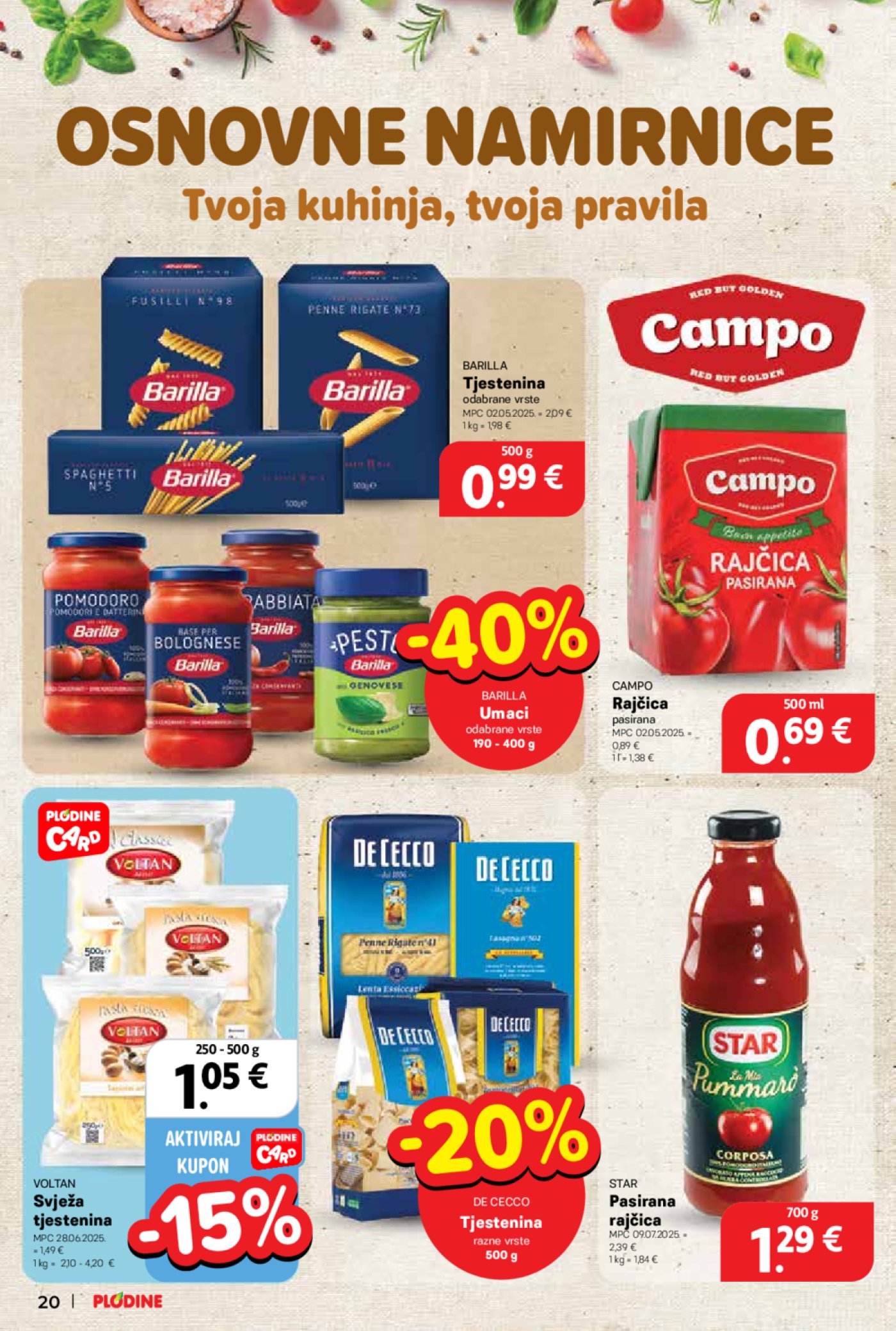 Plodine katalog akcija 06.08.-12.08.2025.