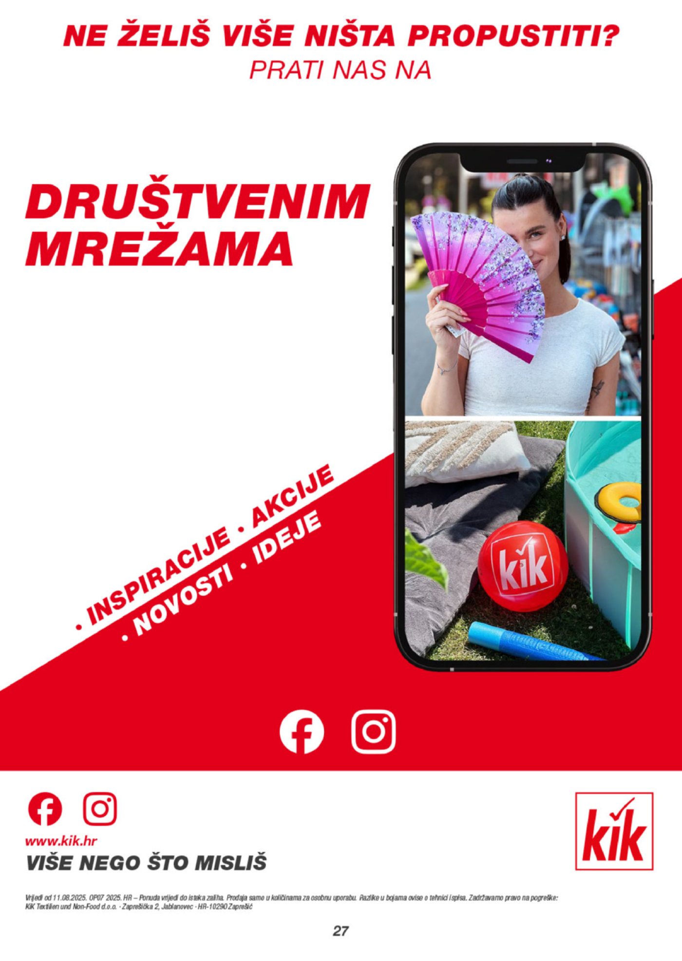 KiK katalog Početak Škole 11.08.-17.08.2025.