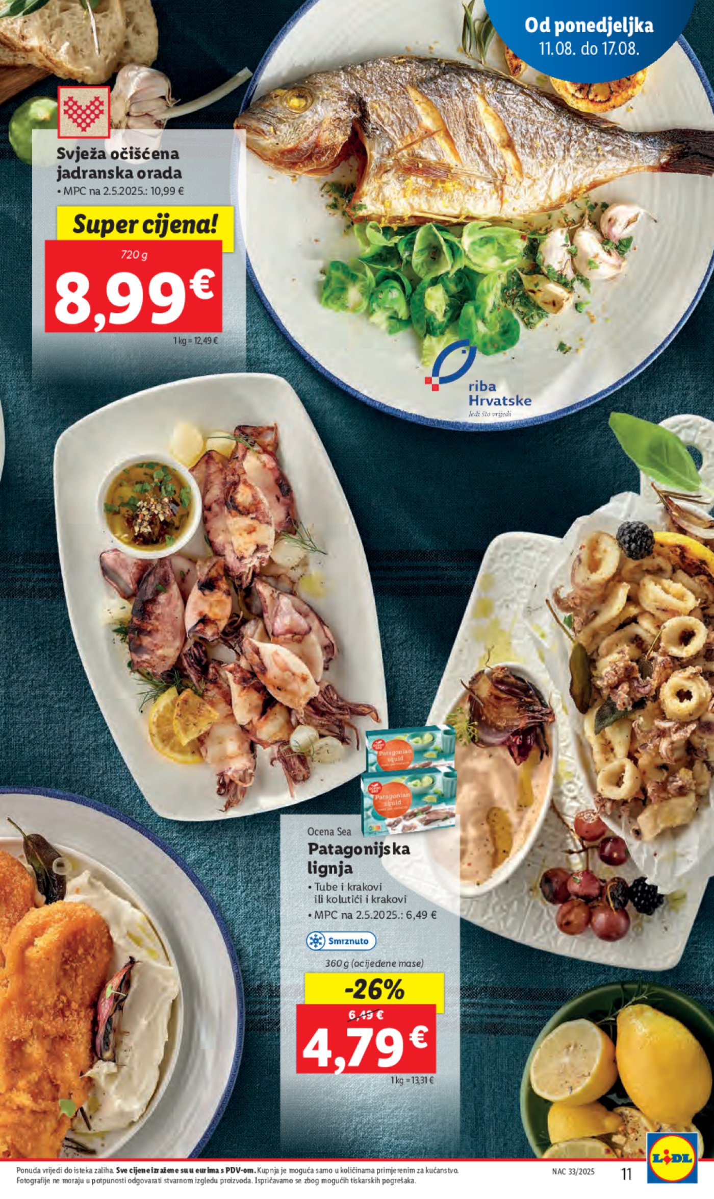 Lidl katalog Super ponuda od ponedjeljka 11.08.-17.08.2025.