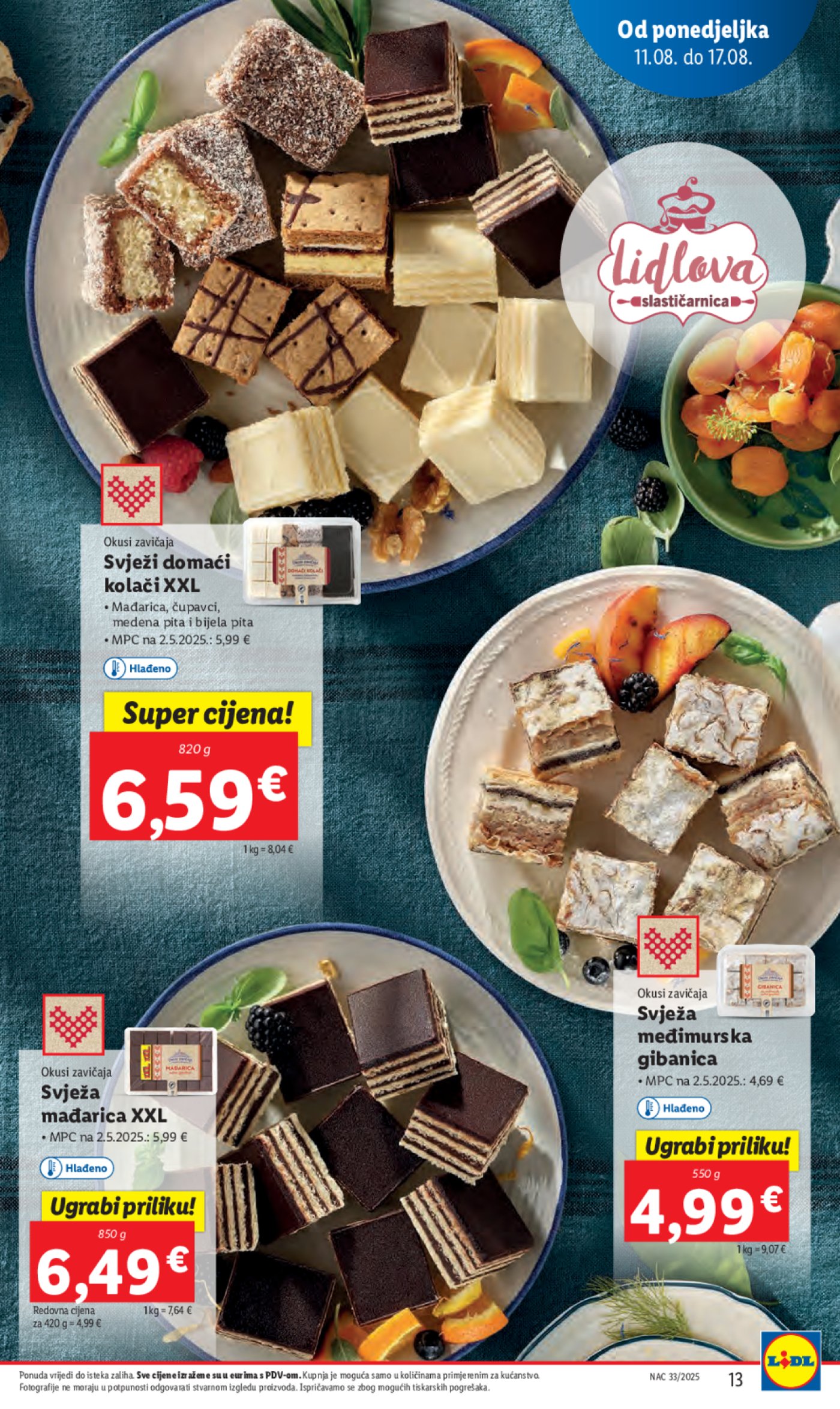 Lidl katalog Super ponuda od ponedjeljka 11.08.-17.08.2025.