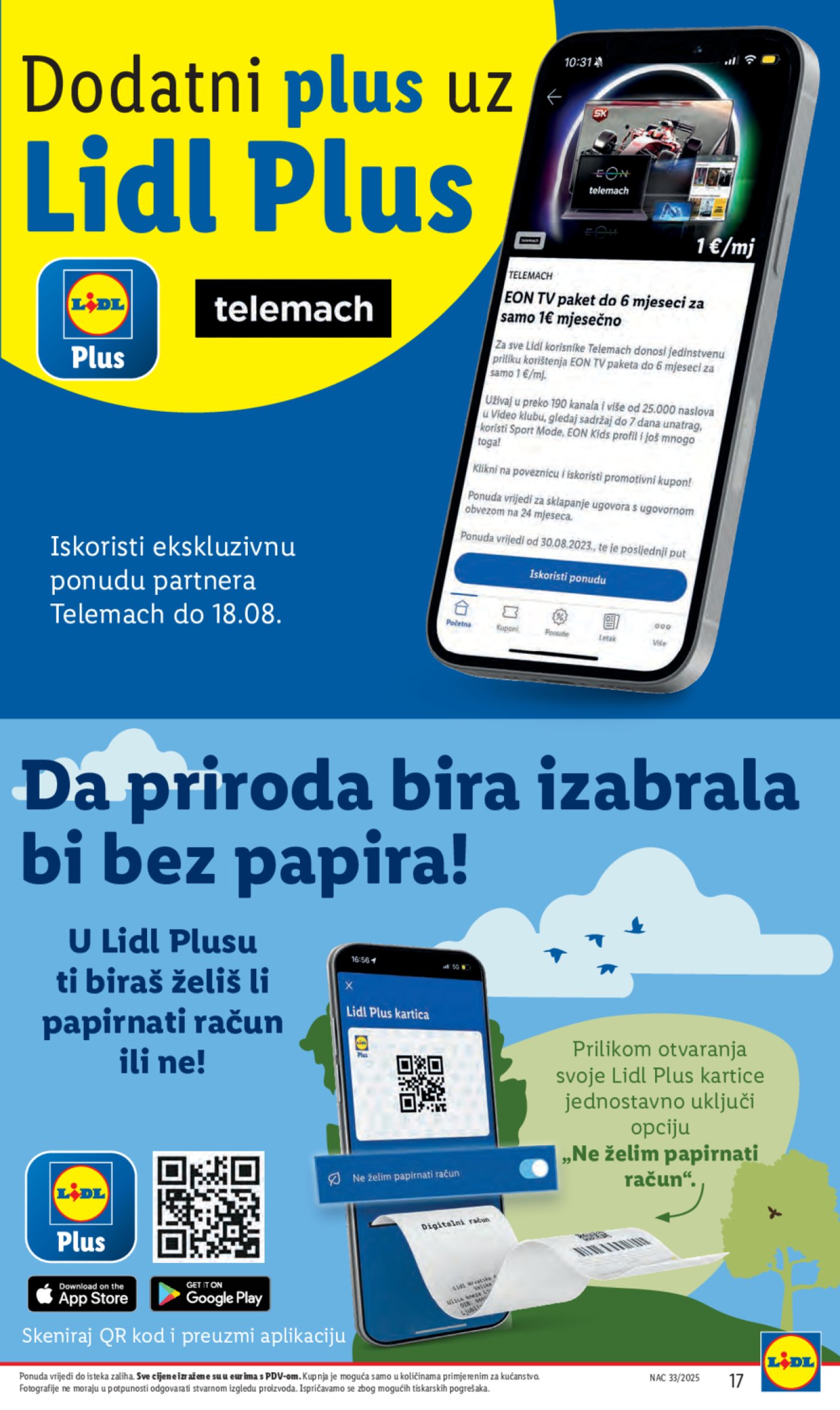 Lidl katalog Super ponuda od ponedjeljka 11.08.-17.08.2025.