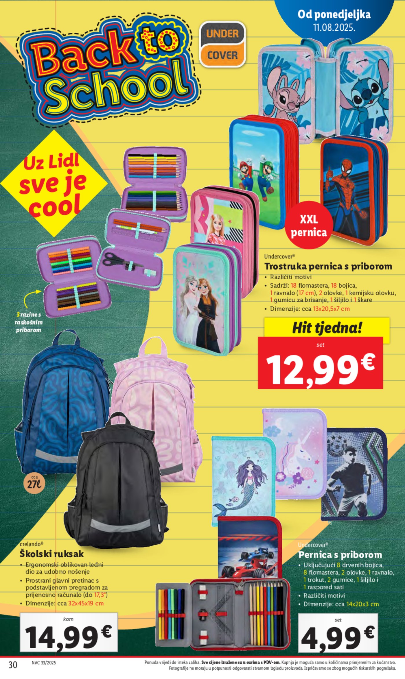 Lidl katalog Super ponuda od ponedjeljka 11.08.-17.08.2025.
