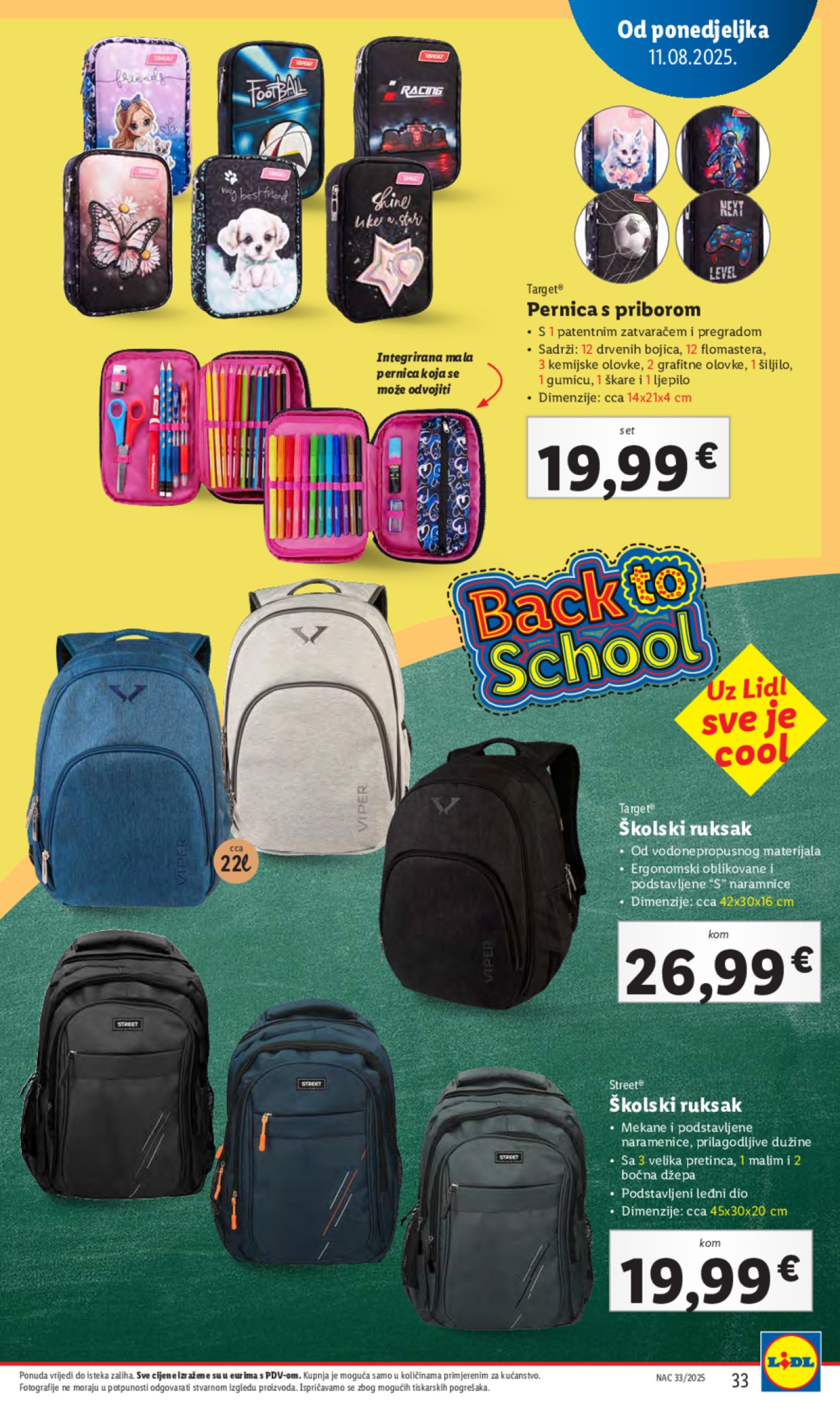 Lidl katalog Super ponuda od ponedjeljka 11.08.-17.08.2025.