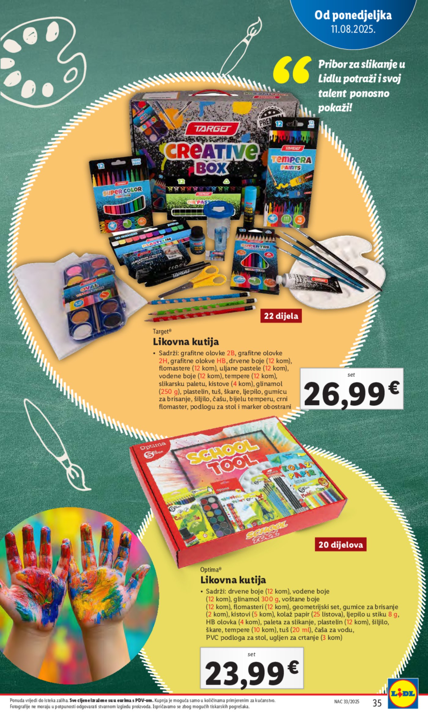 Lidl katalog Super ponuda od ponedjeljka 11.08.-17.08.2025.