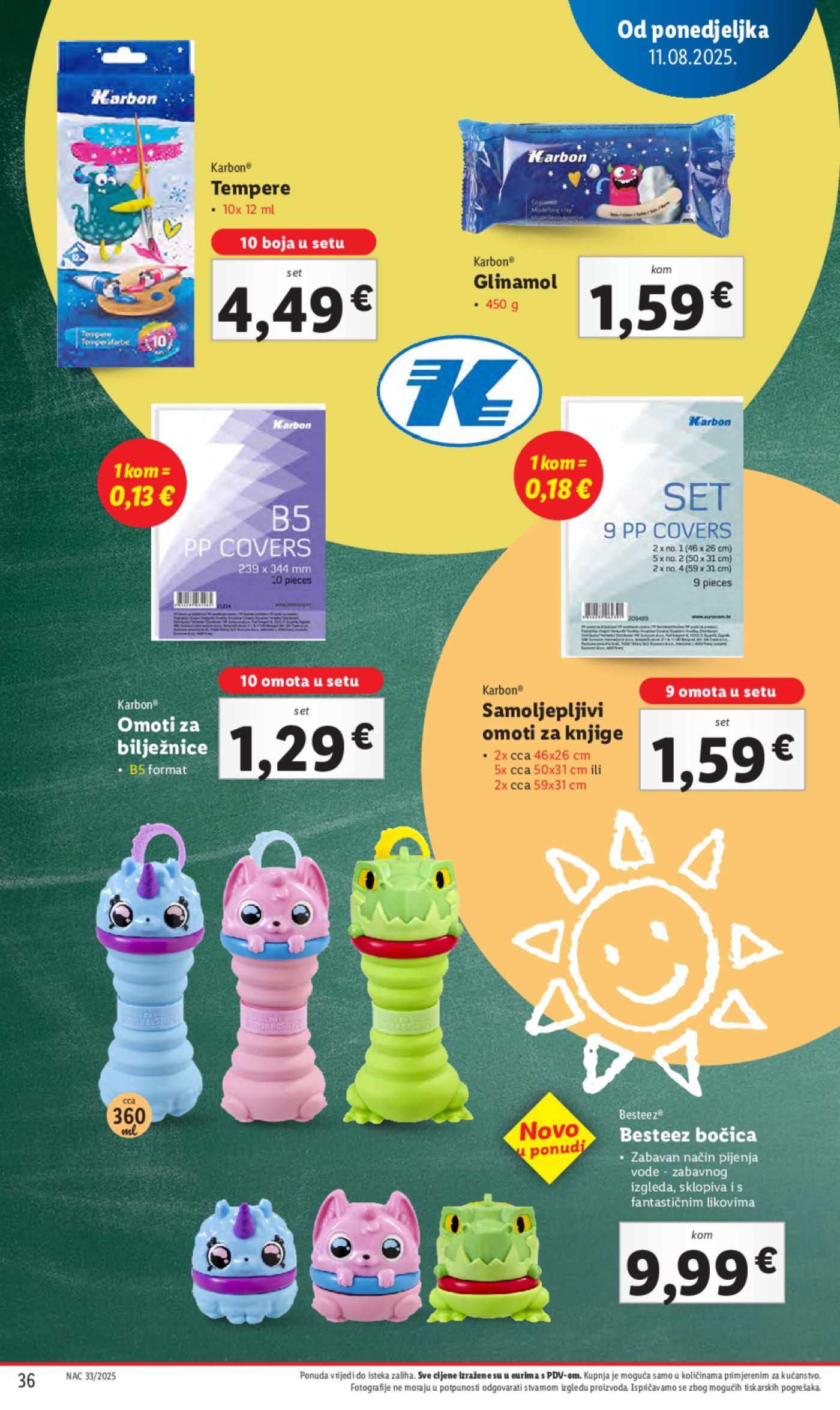 Lidl katalog Super ponuda od ponedjeljka 11.08.-17.08.2025.