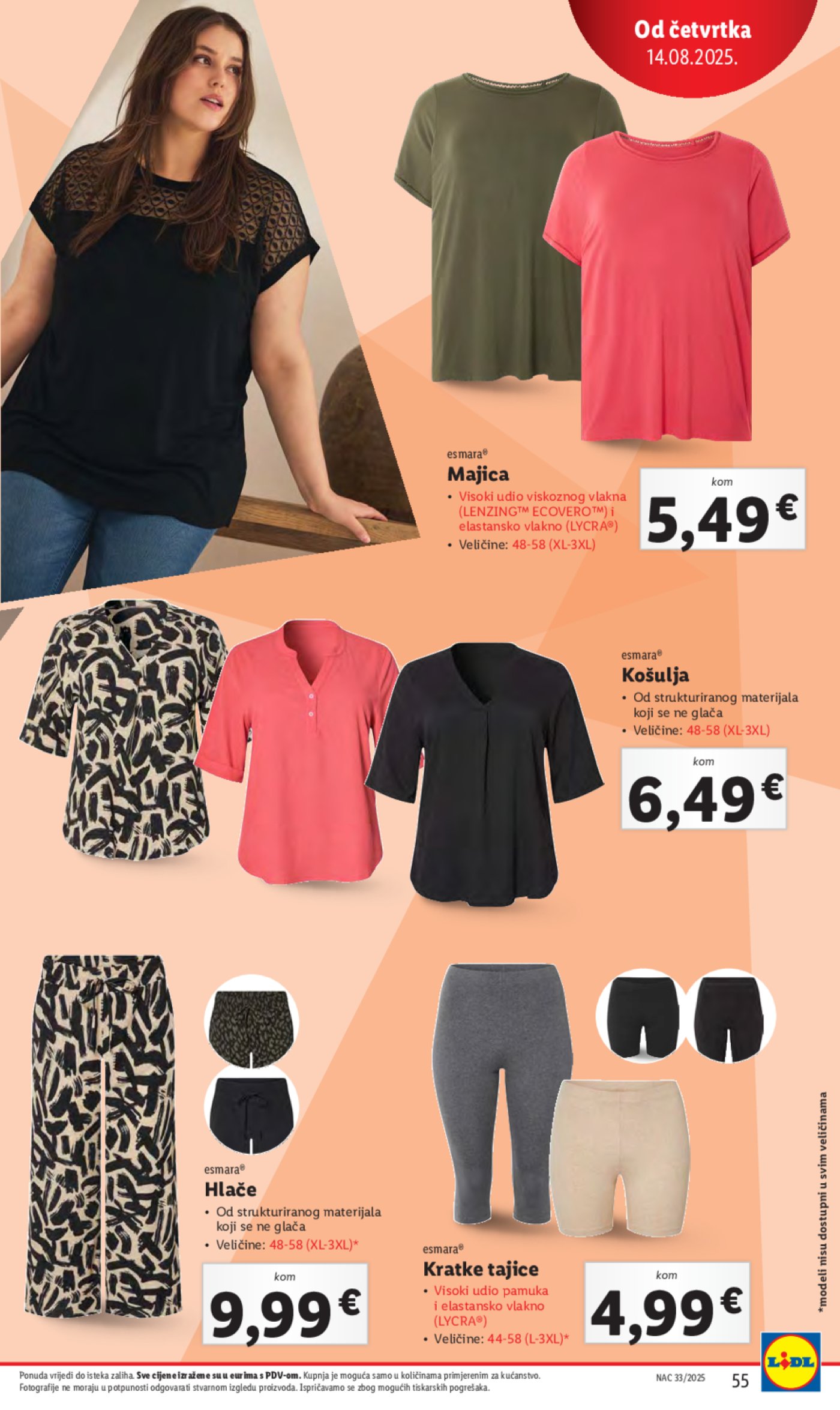 Lidl katalog Super ponuda od ponedjeljka 11.08.-17.08.2025.