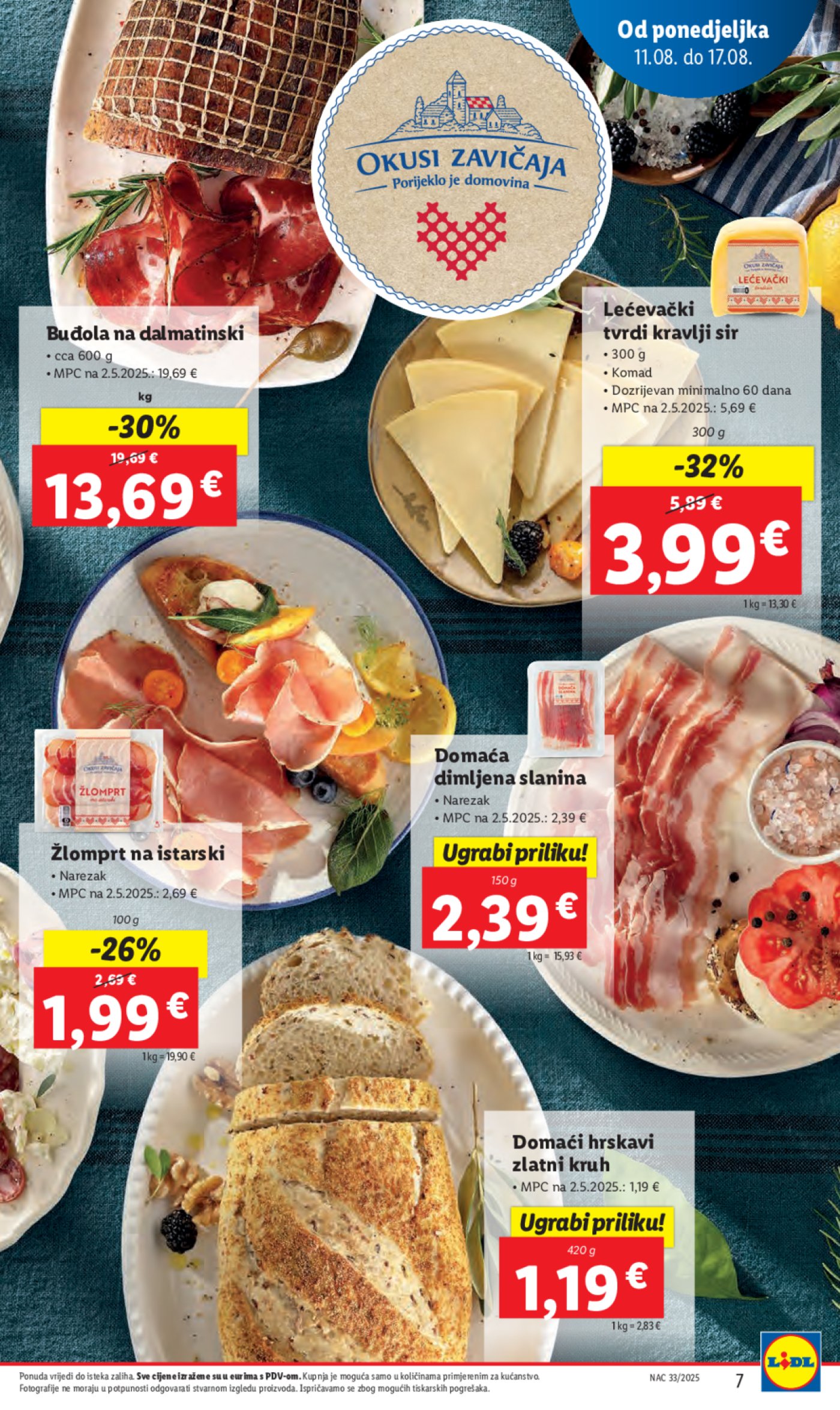 Lidl katalog Super ponuda od ponedjeljka 11.08.-17.08.2025.