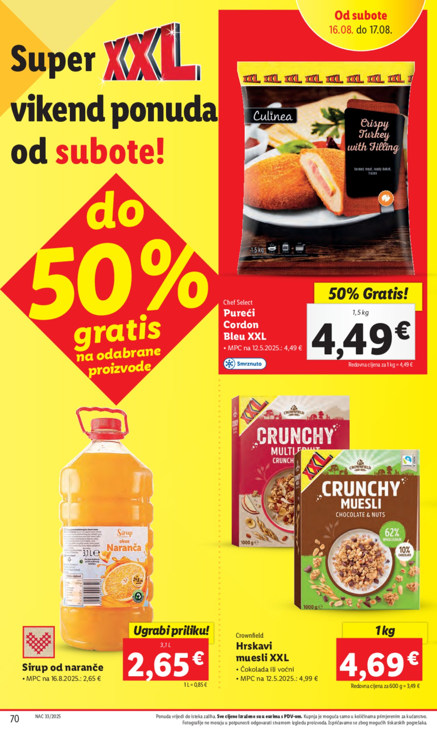 Lidl katalog Super ponuda od ponedjeljka 11.08.-17.08.2025.