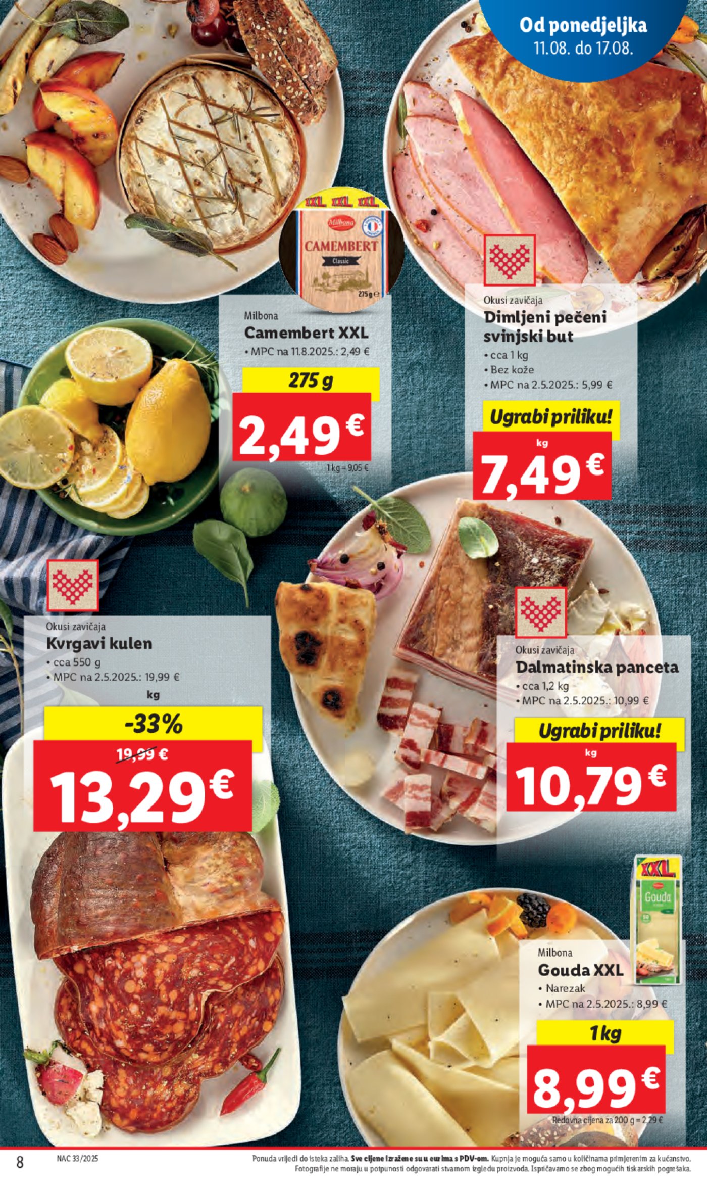 Lidl katalog Super ponuda od ponedjeljka 11.08.-17.08.2025.
