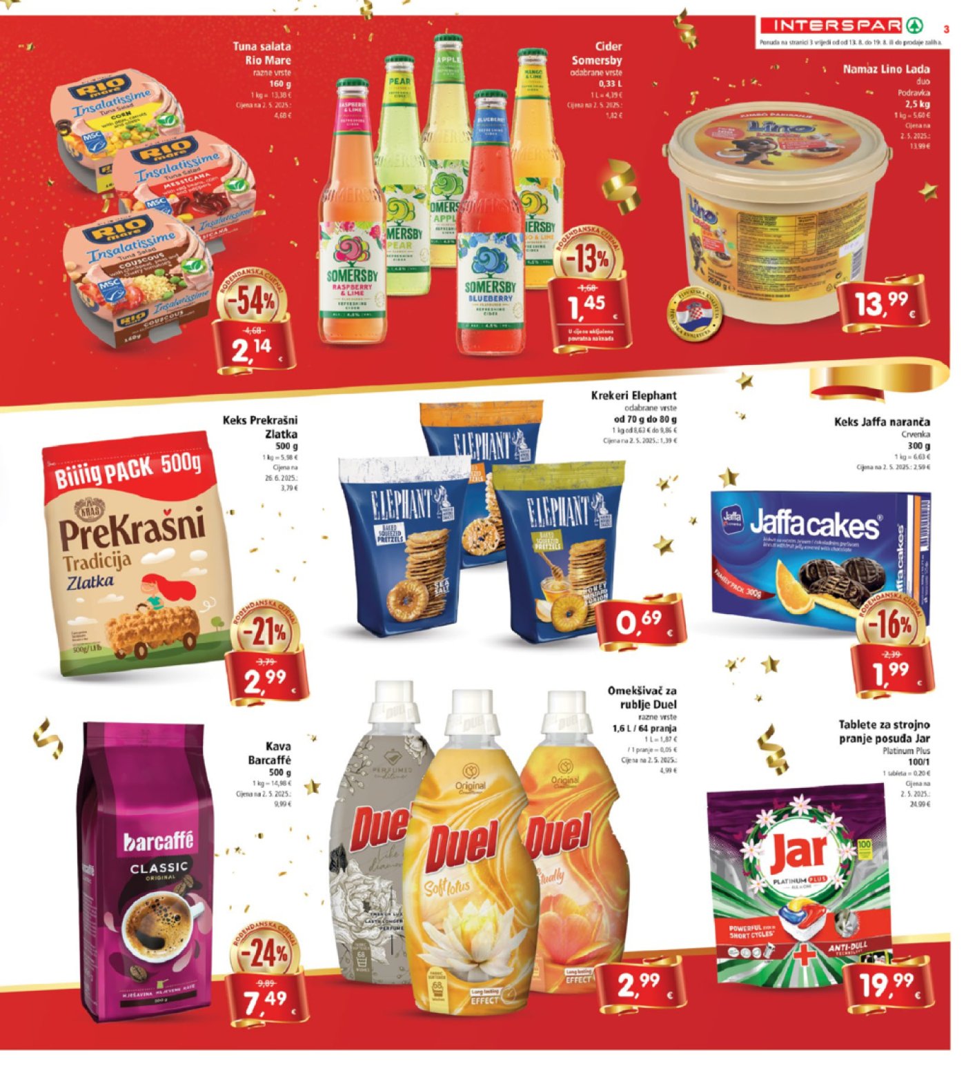 INTERSPAR katalog Akcija 13. 08. - 19. 08. 2025.