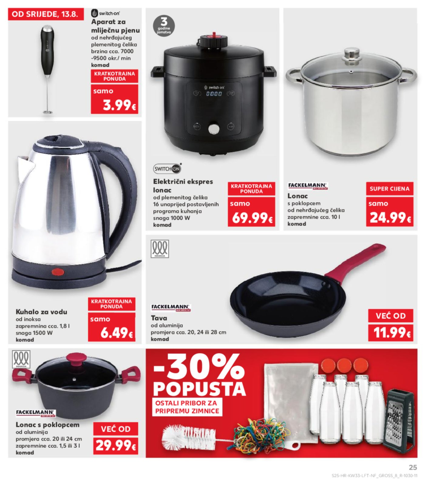 Kaufland katalog Akcija 13. 08. - 19. 08. 2025. Odabrane poslovnice