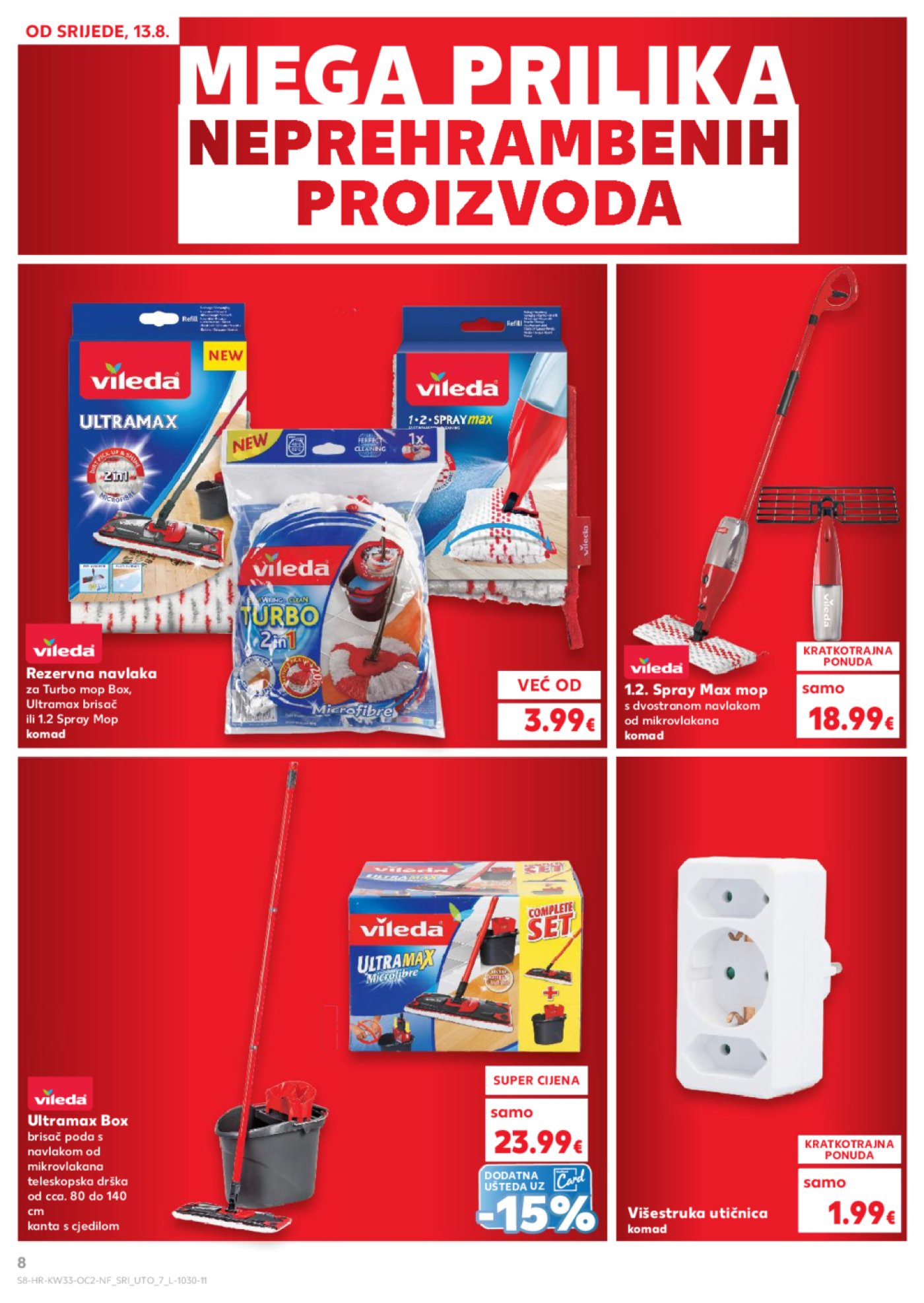 Kaufland katalog Neprehrambenih proizvoda 13.08.-19.08.2025. Odabrane poslovnice