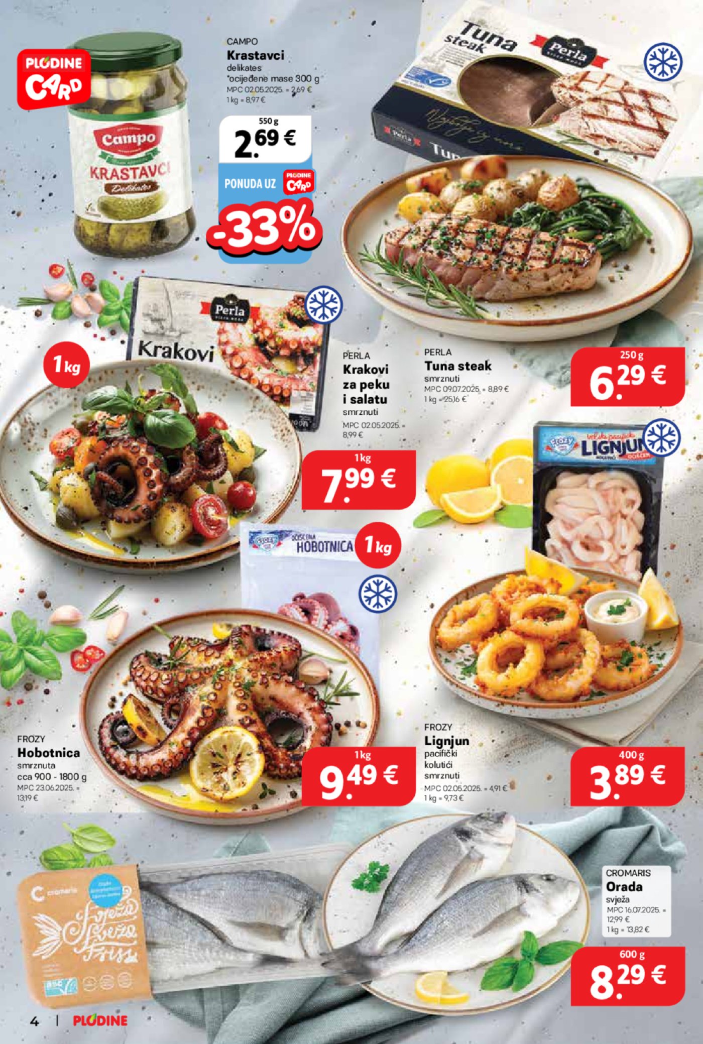 Plodine katalog Akcija 13. 08. - 19. 08. 2025.
