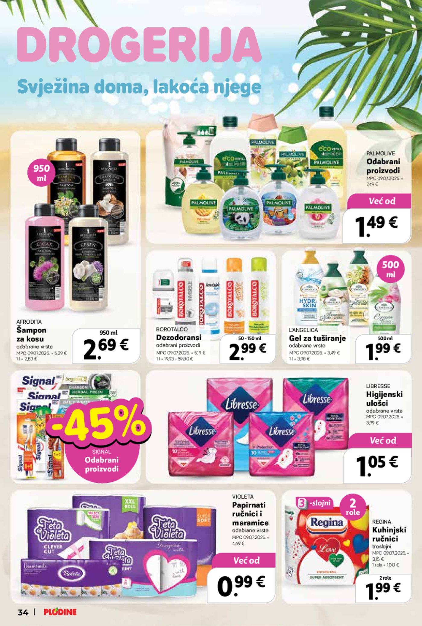 Plodine katalog Akcija 13. 08. - 19. 08. 2025.